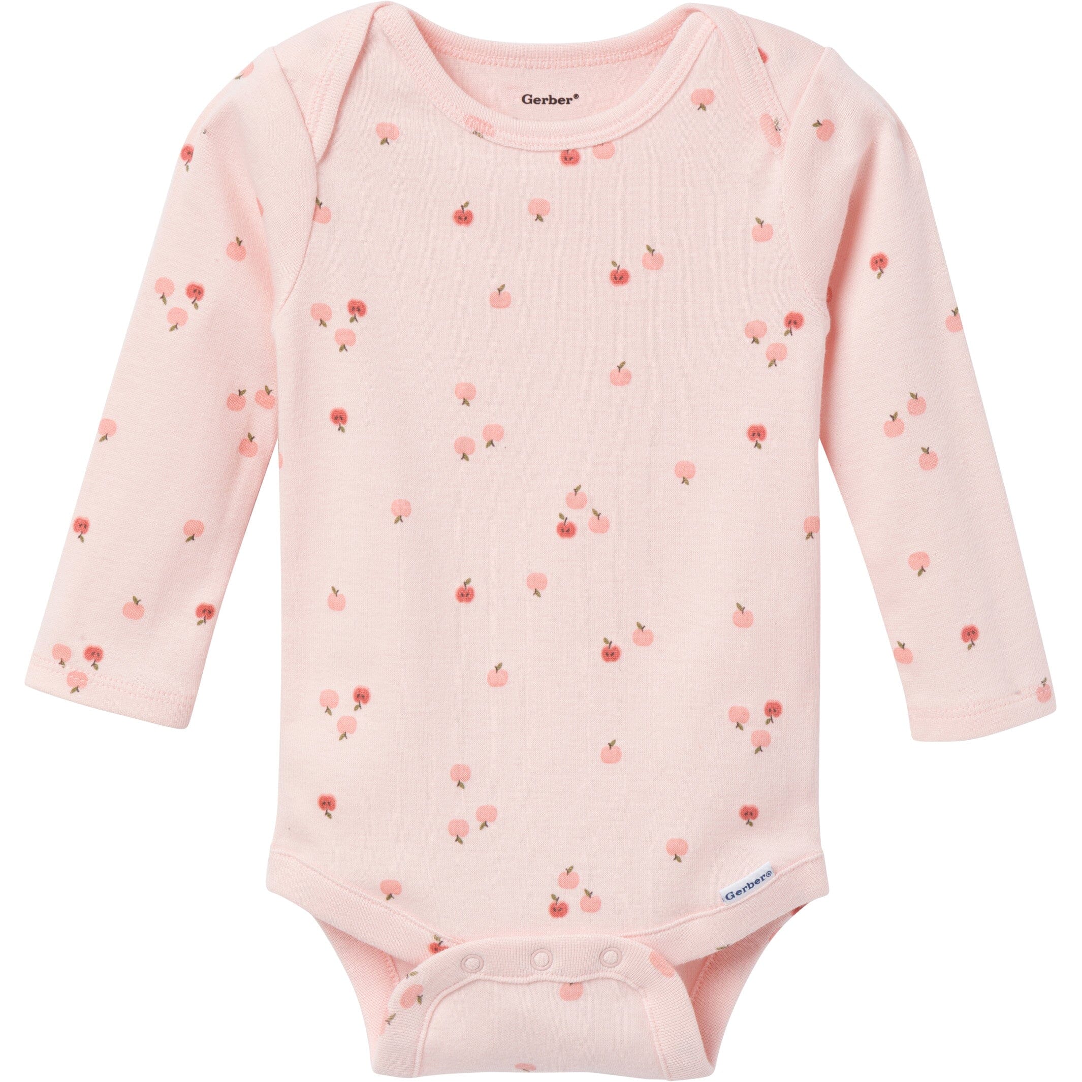 6-Pack Baby Girls Red Bodysuits - Image 4