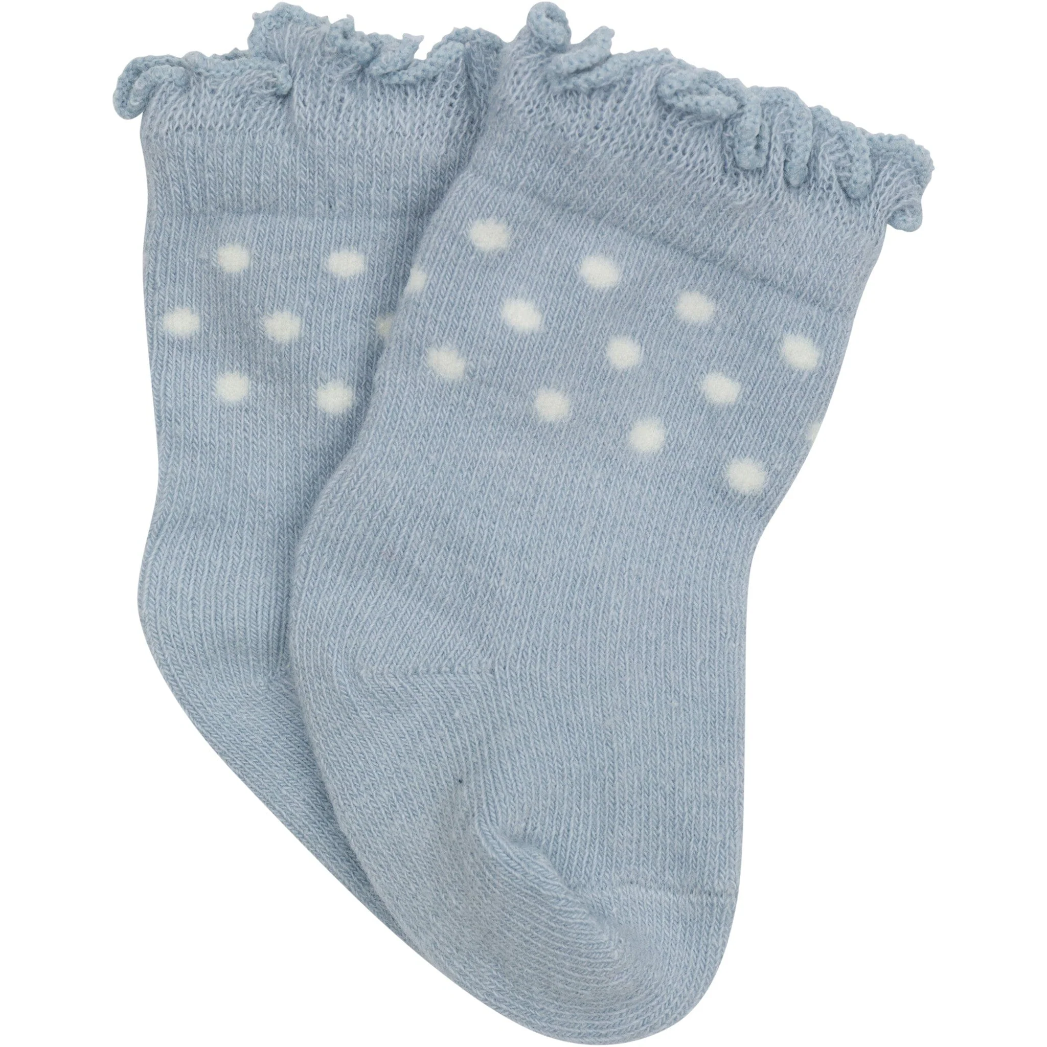 6-Pack Baby Girls Girl Retro Floral Wiggle Proof® Socks - Image 2