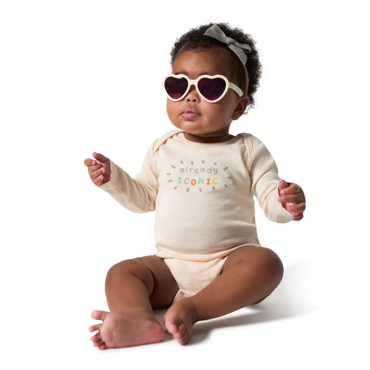 6-Pack Baby Neutral Giraffes Long Sleeve Onesies® Bodysuits - Image 2