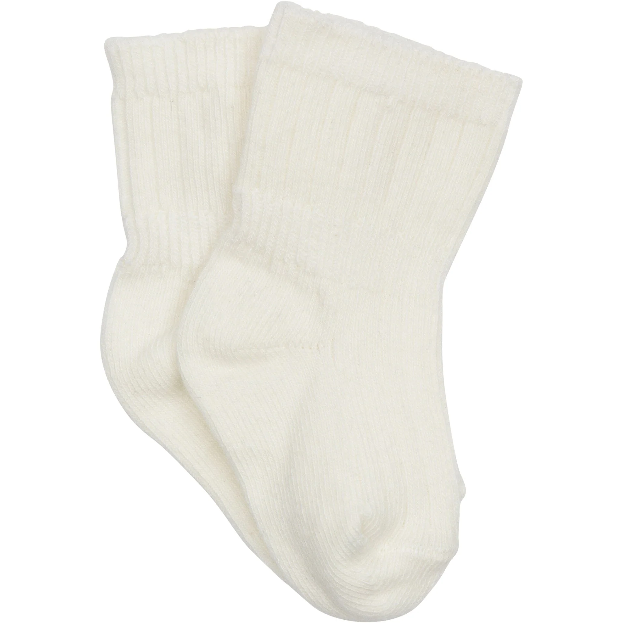 6-Pack Baby Neutral Grey Moons Wiggle Proof® Socks - Image 2