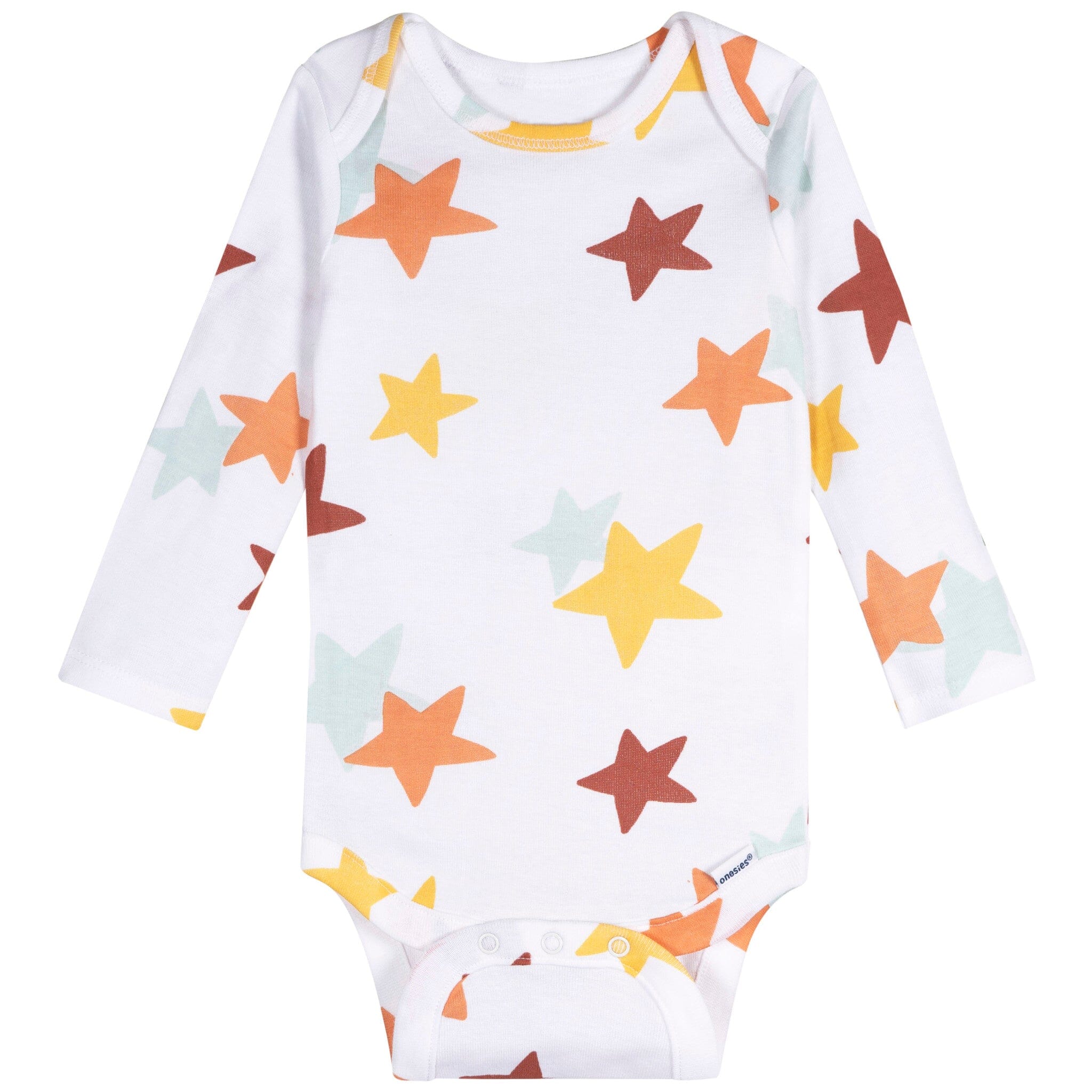 6-Pack Baby Neutral Pretzels Long Sleeve Onesies® Bodysuits - Image 5