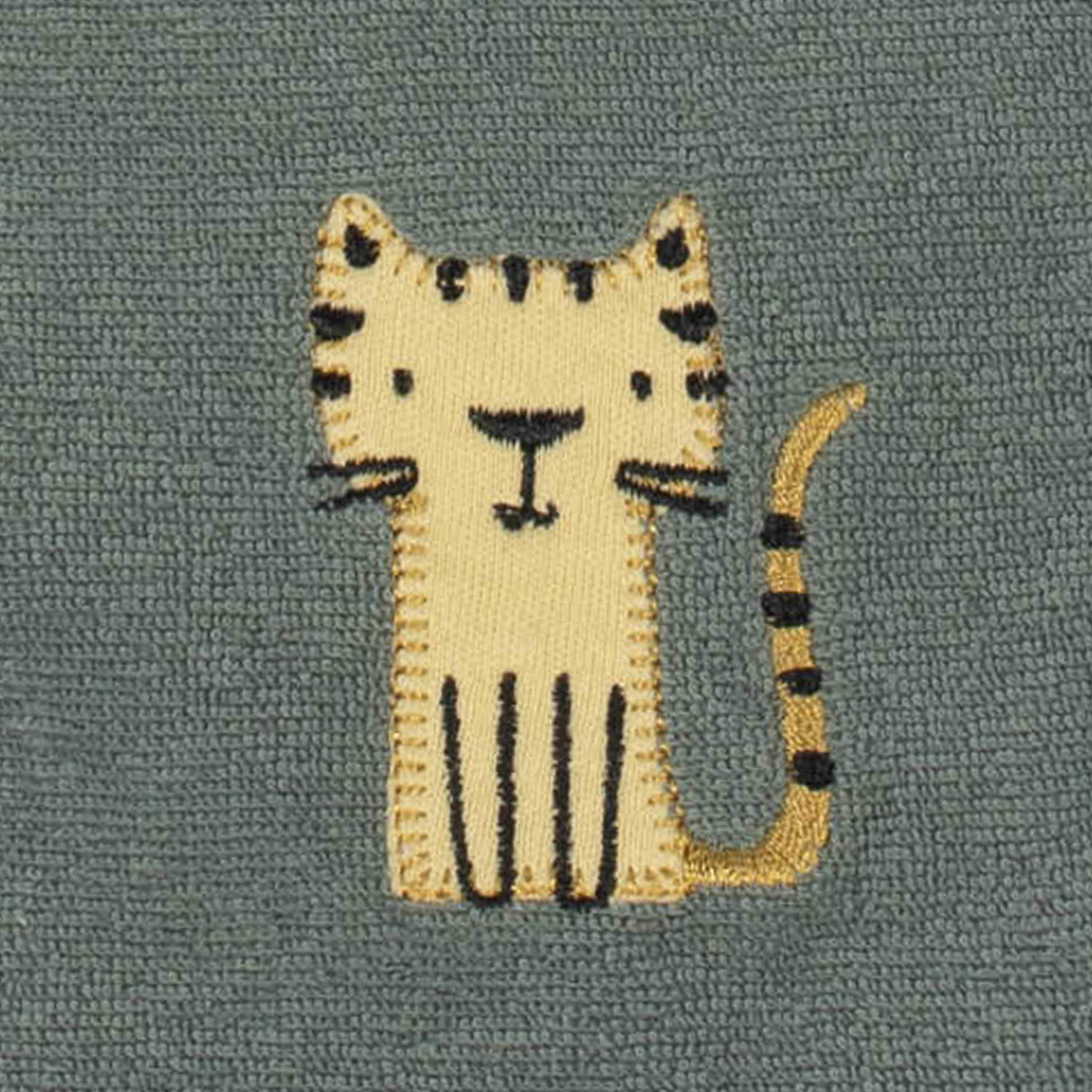 6-Piece Baby Boys Tiger Terry Bibs & Burp Cloths Set - Image 6