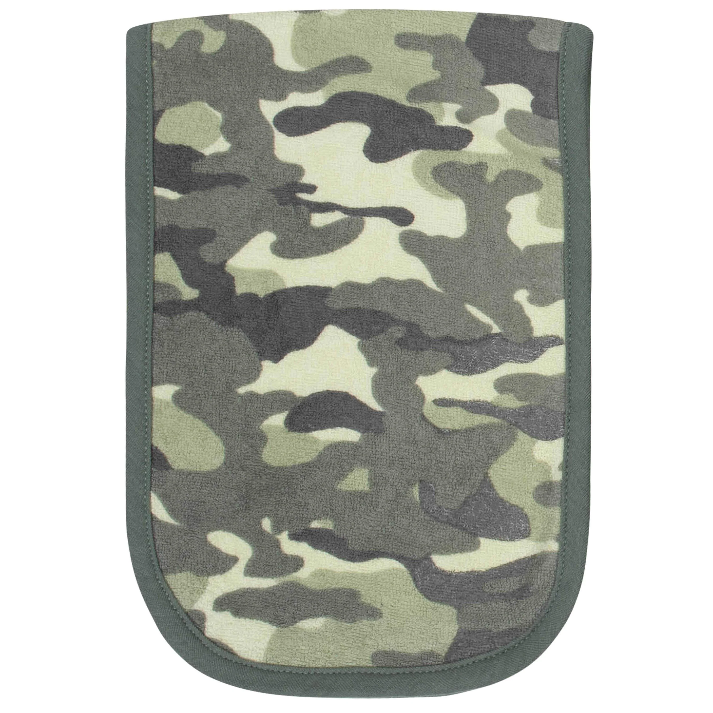 6-Piece Baby Boys Tiger Terry Bibs & Burp Cloths Set - Image 8