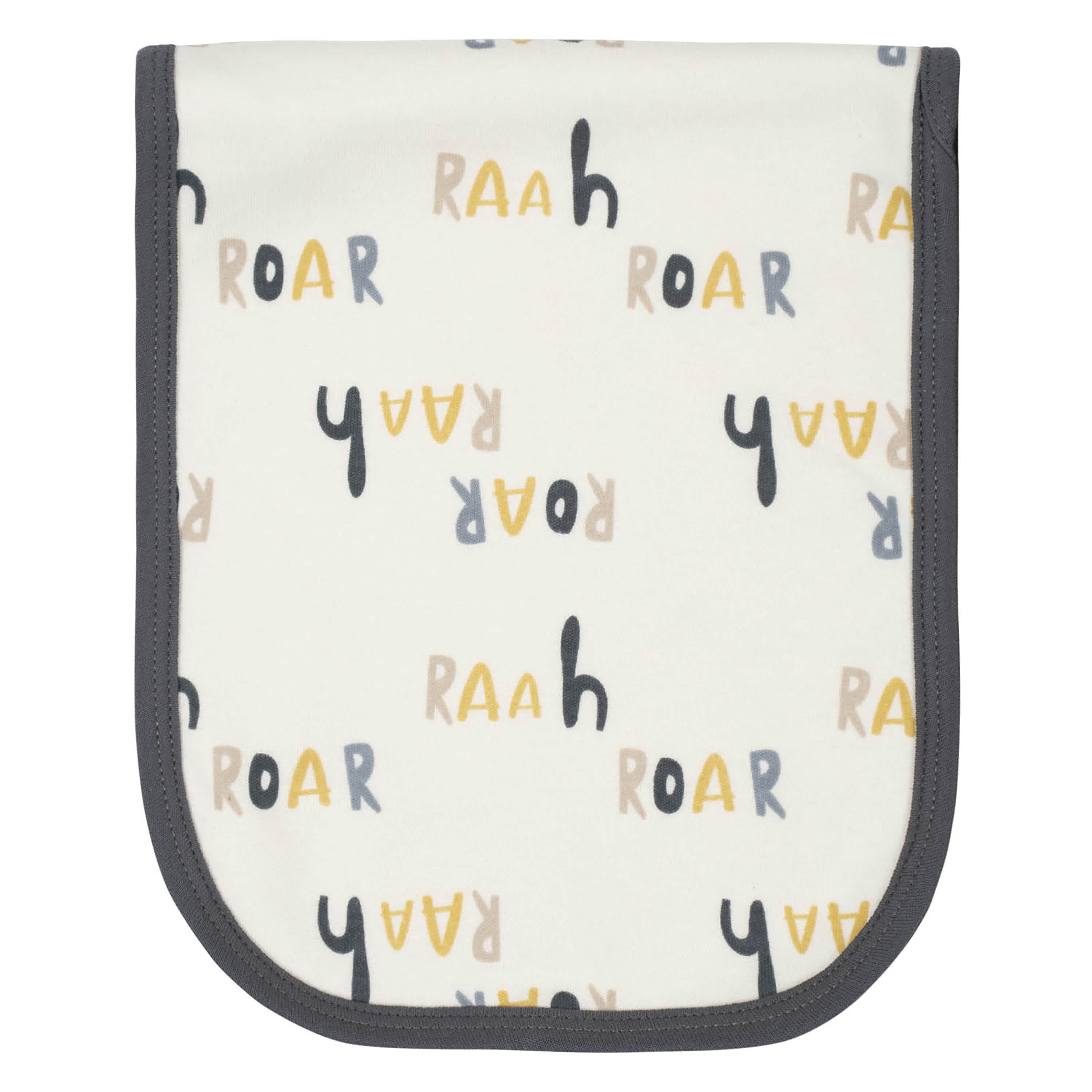 6-Piece Baby Boys Lion Bibs & Burp Cloths Set - Image 7