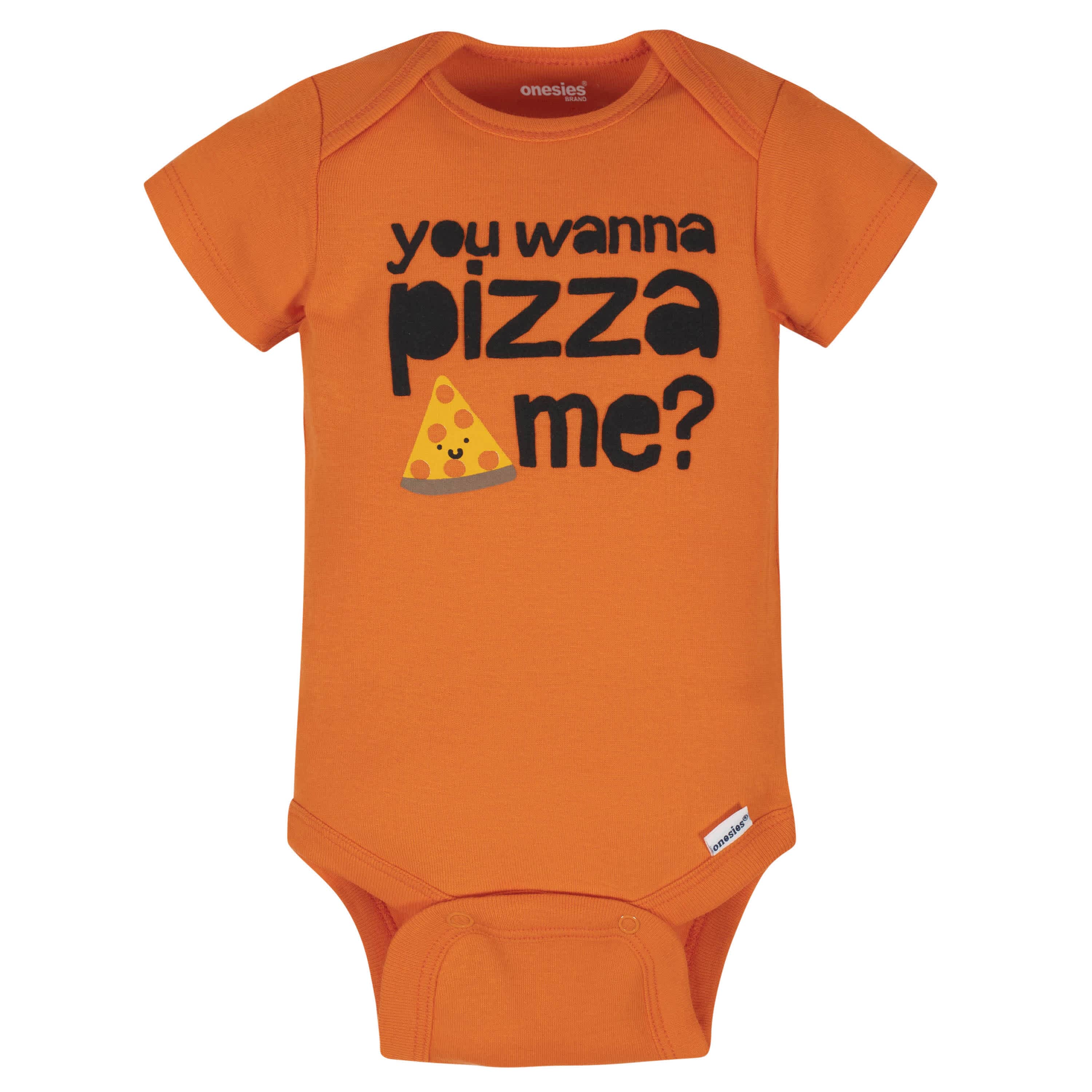 6-Piece Baby Boys Pizza Onesies® Brand Bodysuits & Pants Set - Image 4