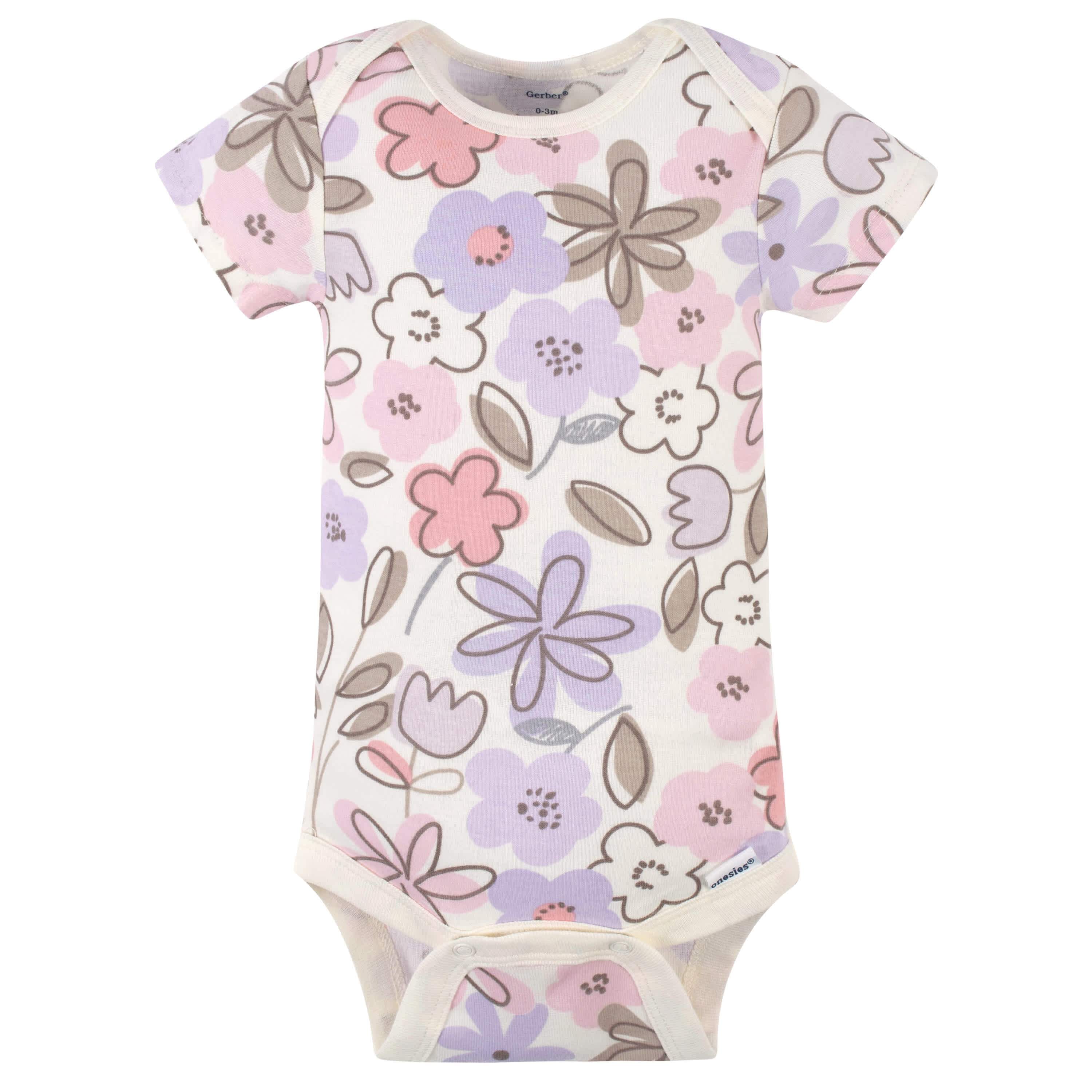 6-Piece Baby Girls Bunny Ballerina OnesiesĀ® Bodysuit and Sleep 'N Play Set - Image 4