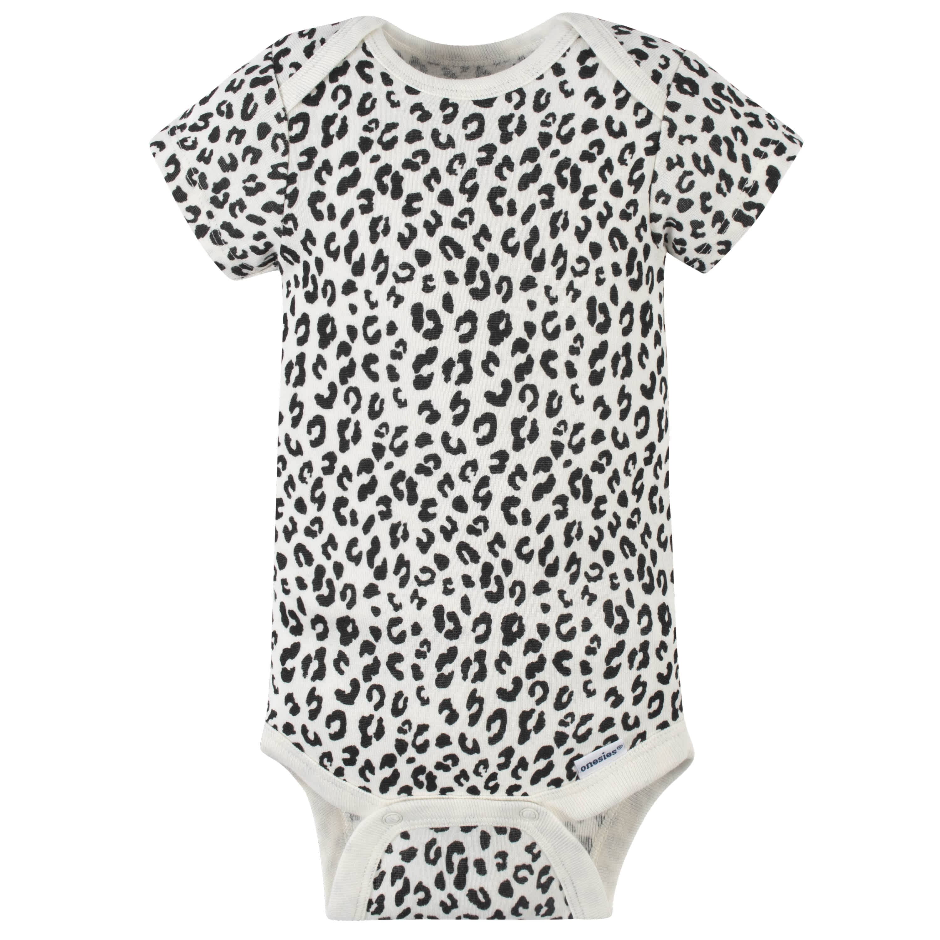 6-Piece Baby Girls Leopard Onesies® Bodysuit and Sleep 'N Play Set - Image 7