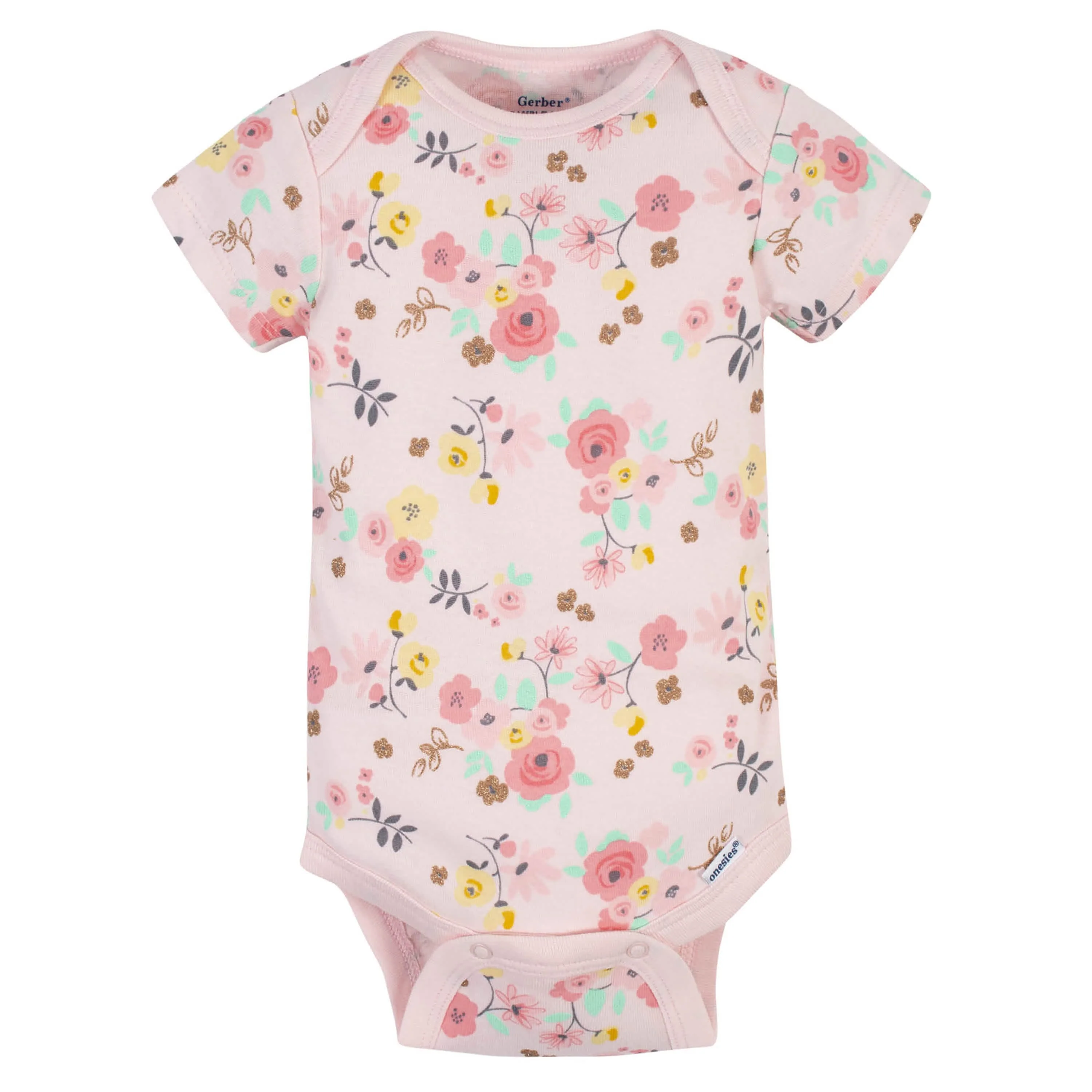 6-Piece Baby Girls Love You Onesies® Bodysuits & Take-Me-Home Set - Image 5