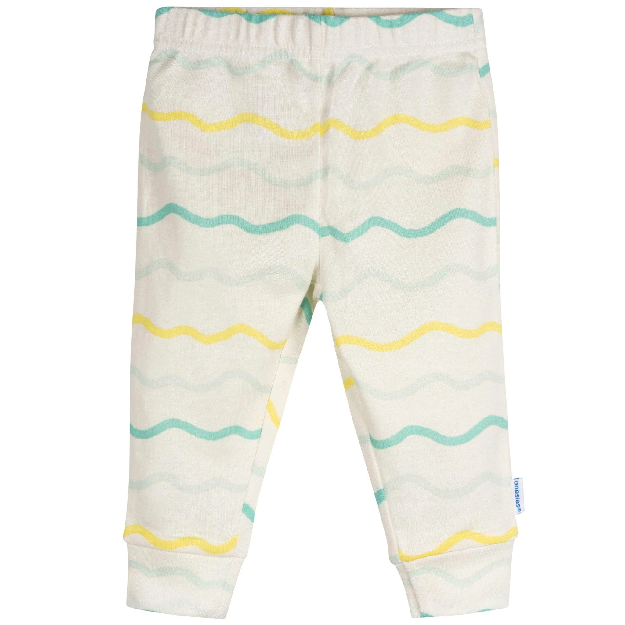 6-Piece Baby Neutral Milk Dinner Onesies® and Active Pant Set - Image 6