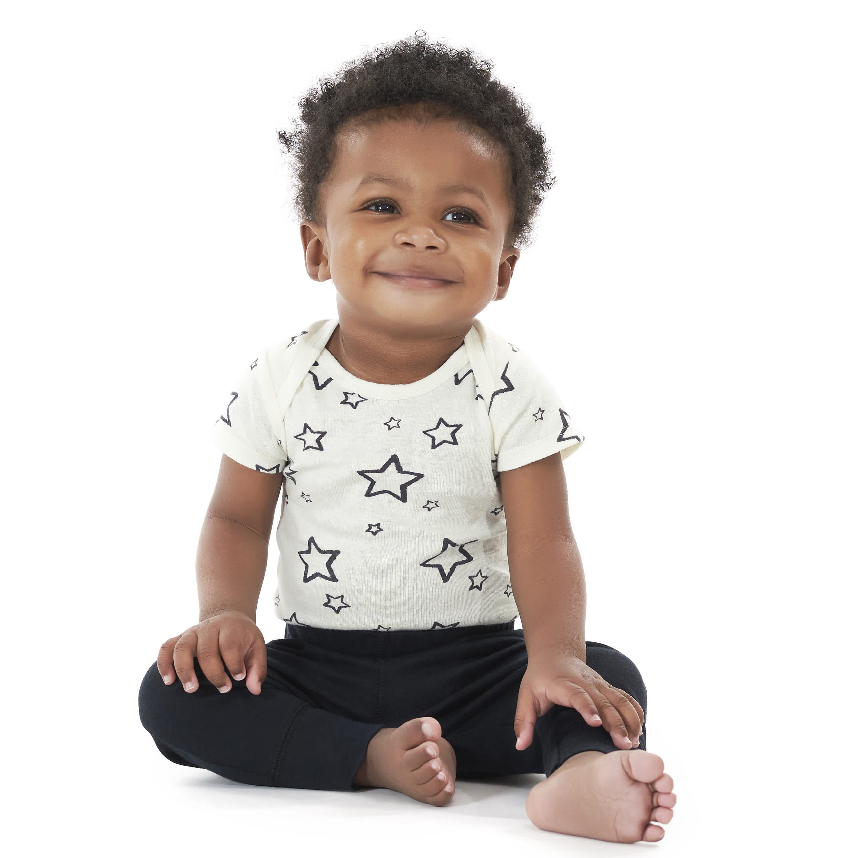 6-Piece Baby Neutral Play Onesies® Brand Bodysuits & Pants Set - Image 2
