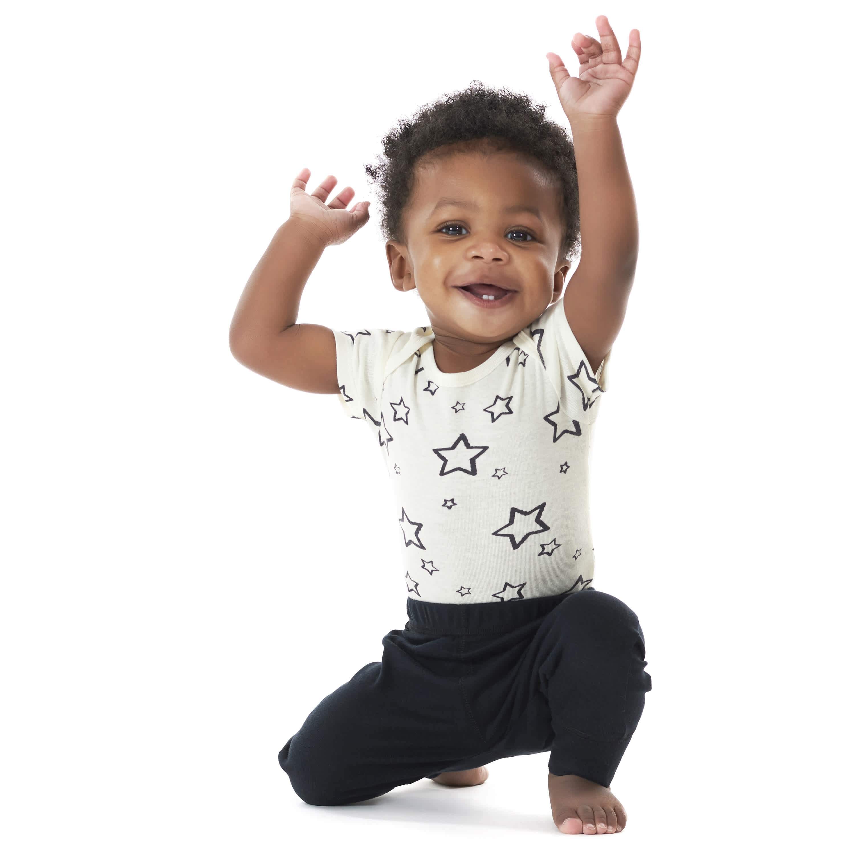 6-Piece Baby Neutral Play Onesies® Brand Bodysuits & Pants Set - Image 3