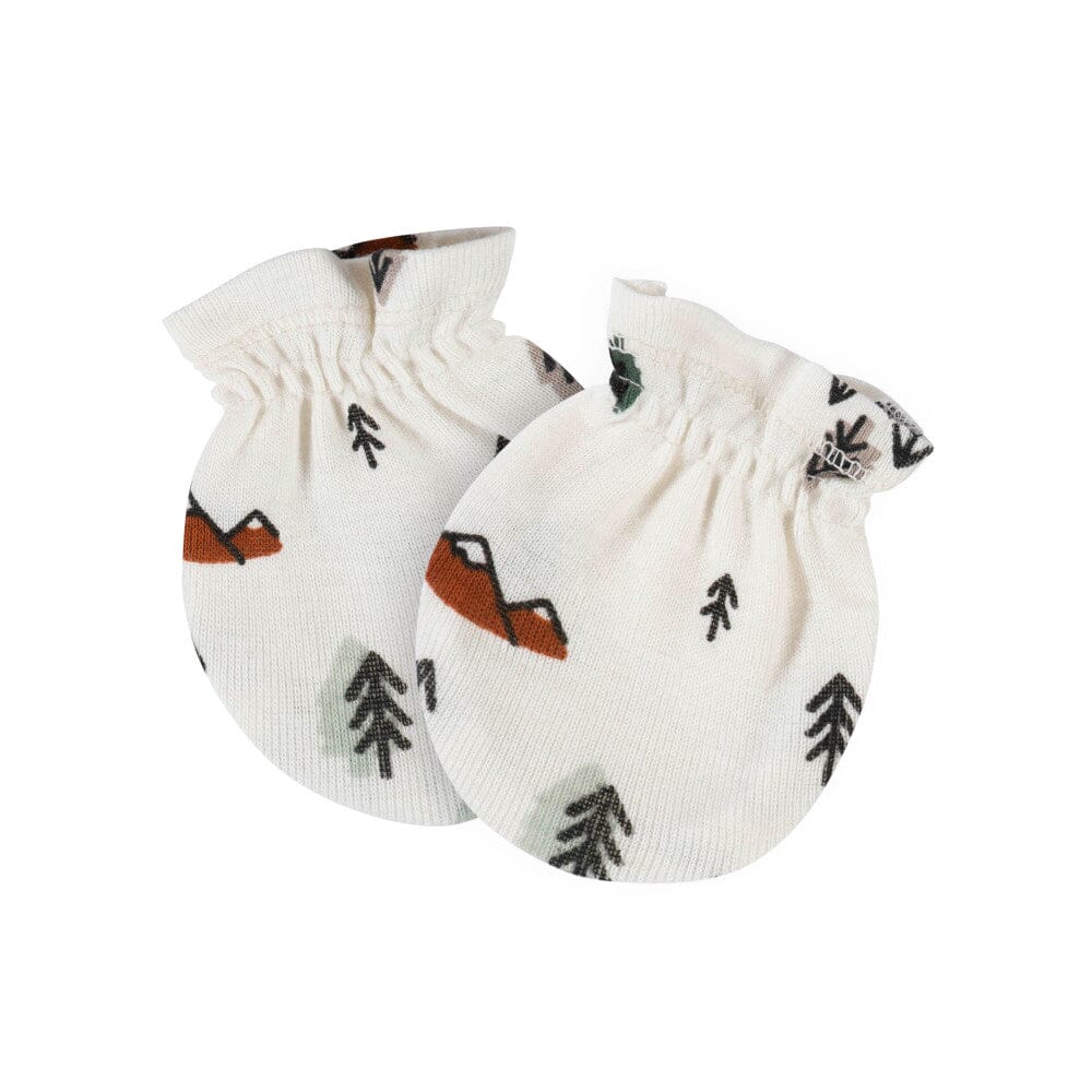 7-Piece Baby Neutral Camping Caps & Mittens Set - Image 5