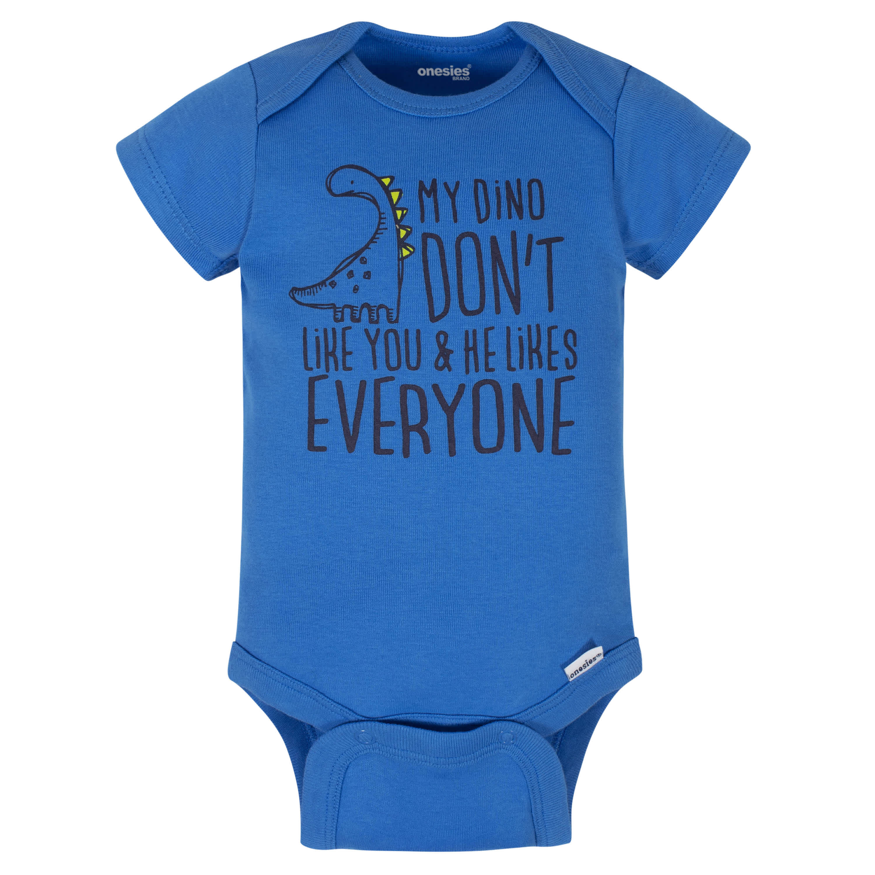 8-Pack Baby Boys Dino Onesies® Brand Bodysuits - Image 3