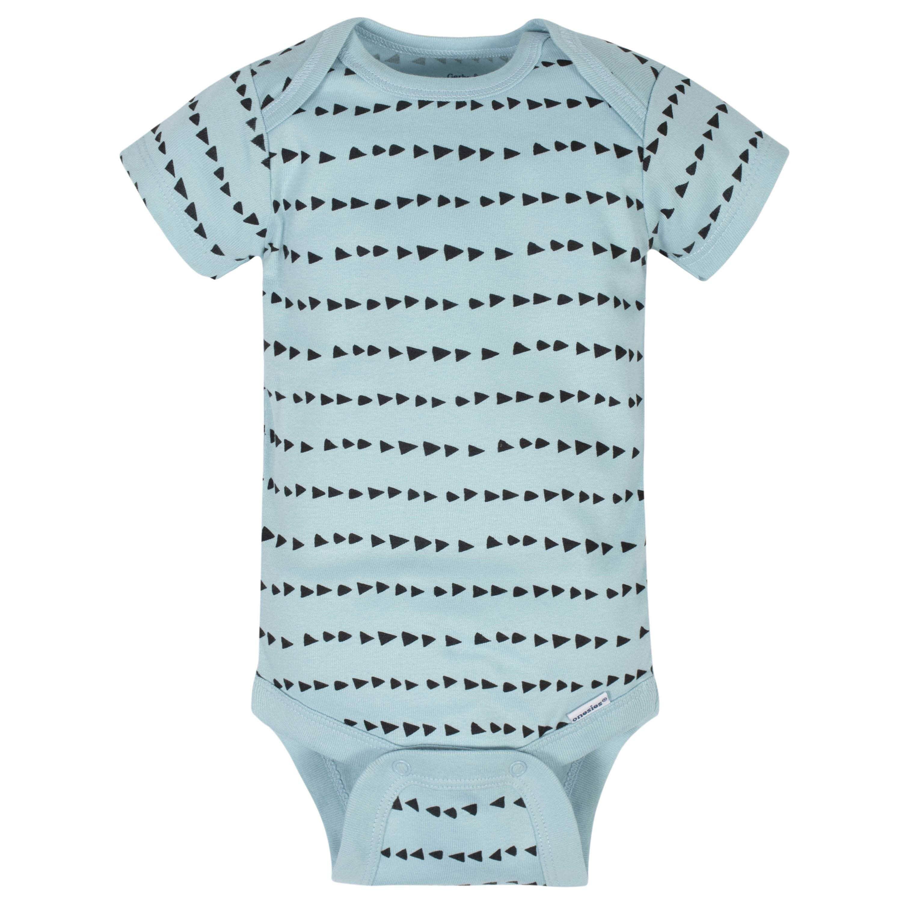 8-Pack Baby Boys Dinosaur Short Sleeve Onesies® Bodysuits - Image 6