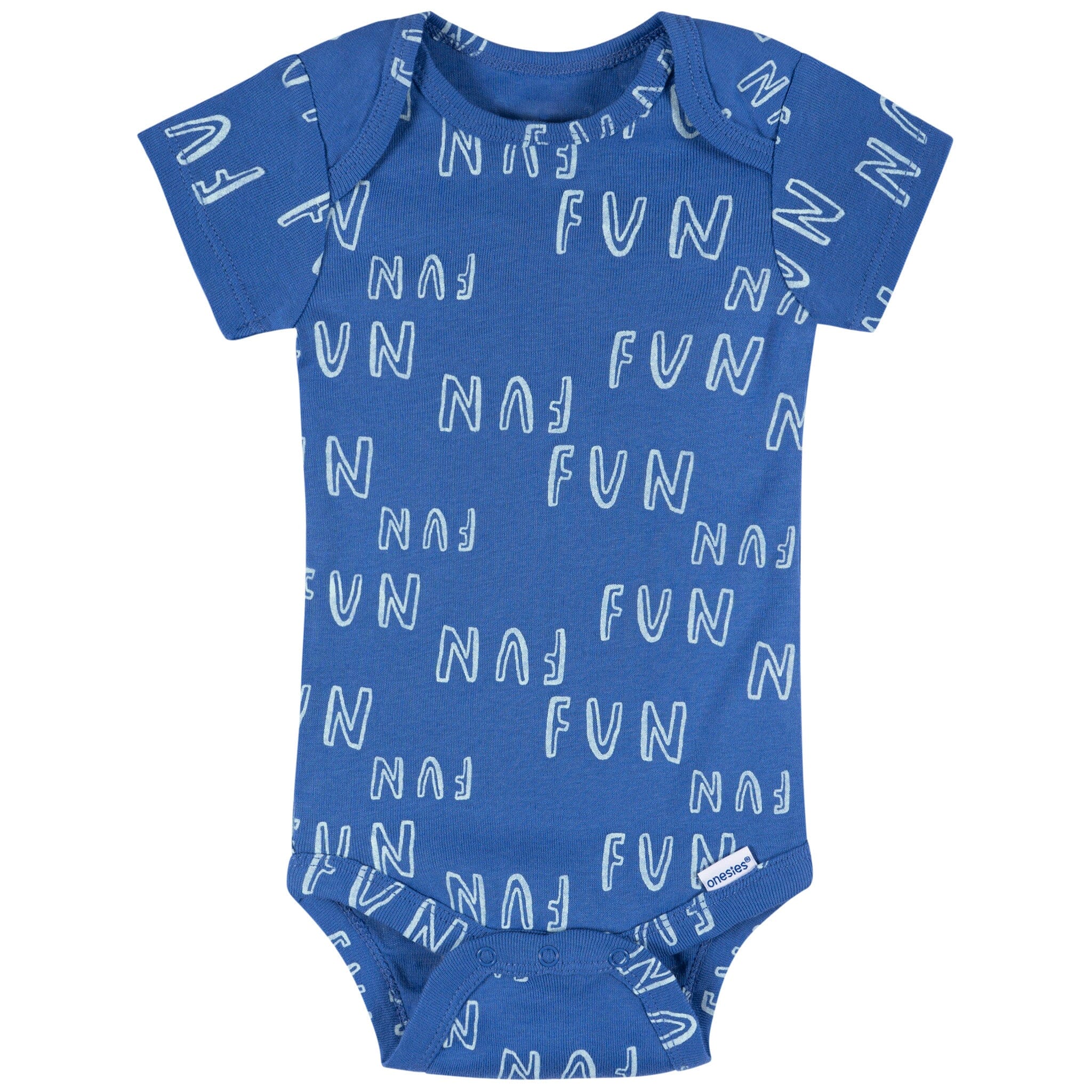 8-Pack Baby Boys Fun First Short Sleeve Onesies® Bodysuits - Image 8