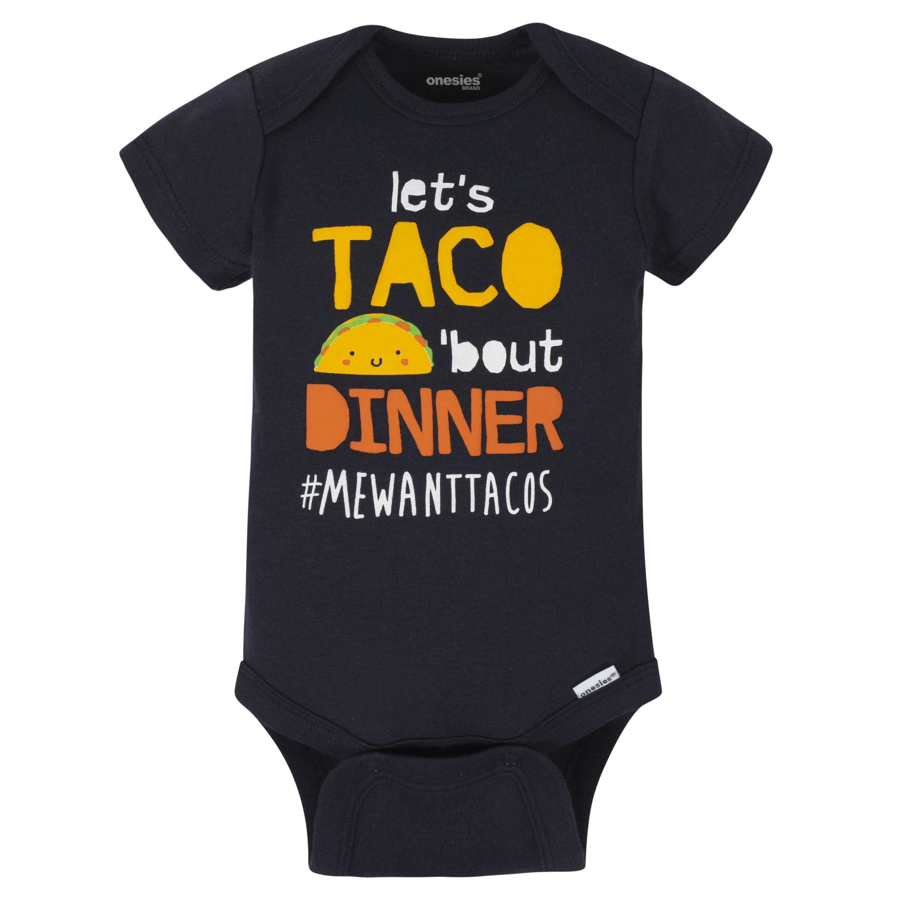 8-Pack Baby Neutral Taco Onesies® Brand Bodysuits - Image 6
