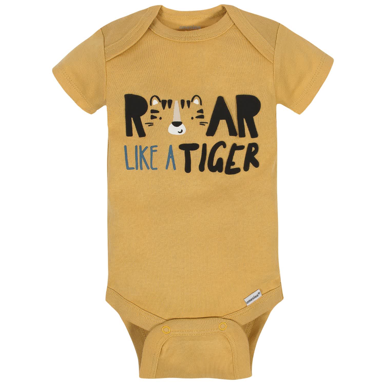 8-Pack Baby Boys Tiger Onesies® Brand Bodysuits - Image 3