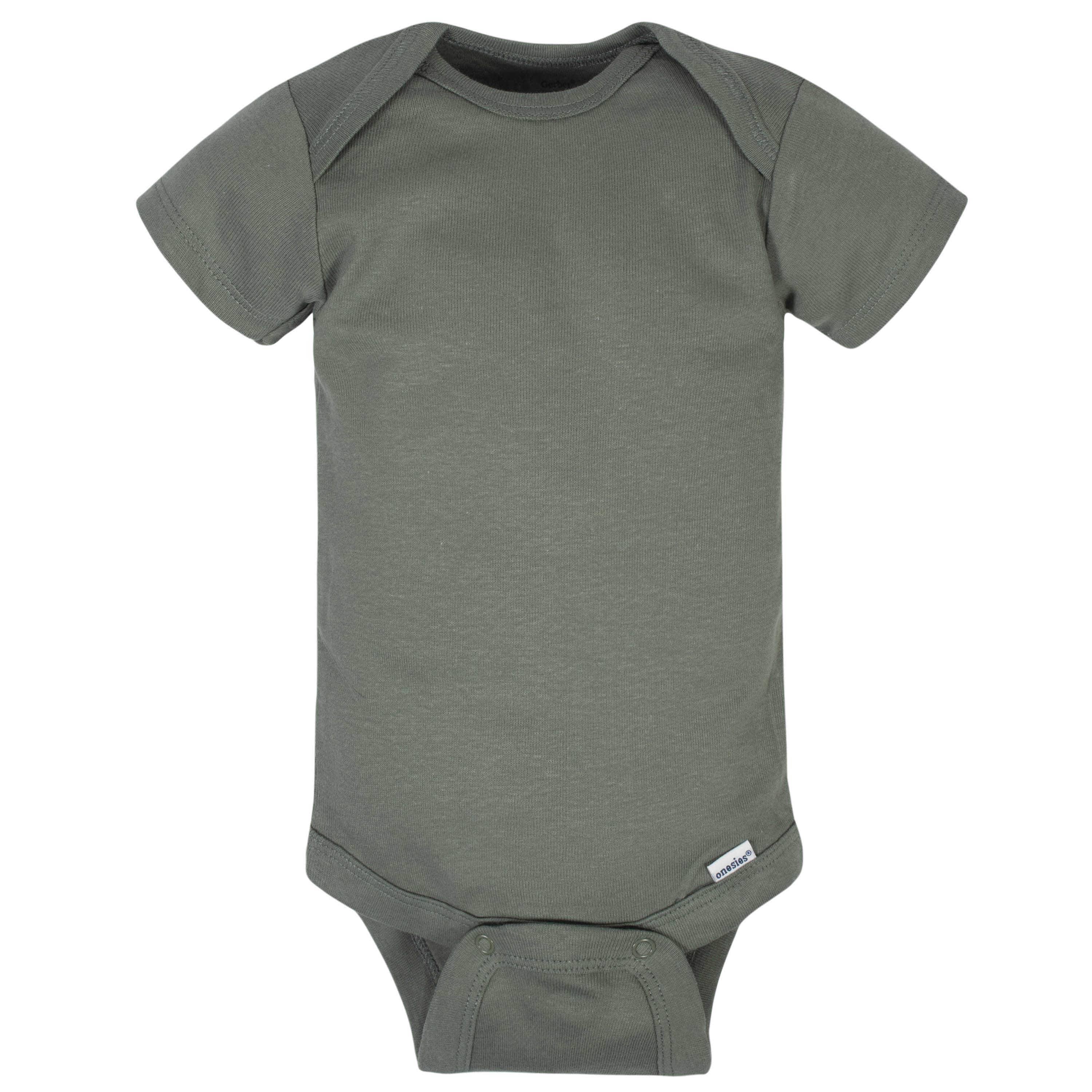 8-Pack Baby Boys Tiger Short Sleeve Onesies® Bodysuits - Image 5