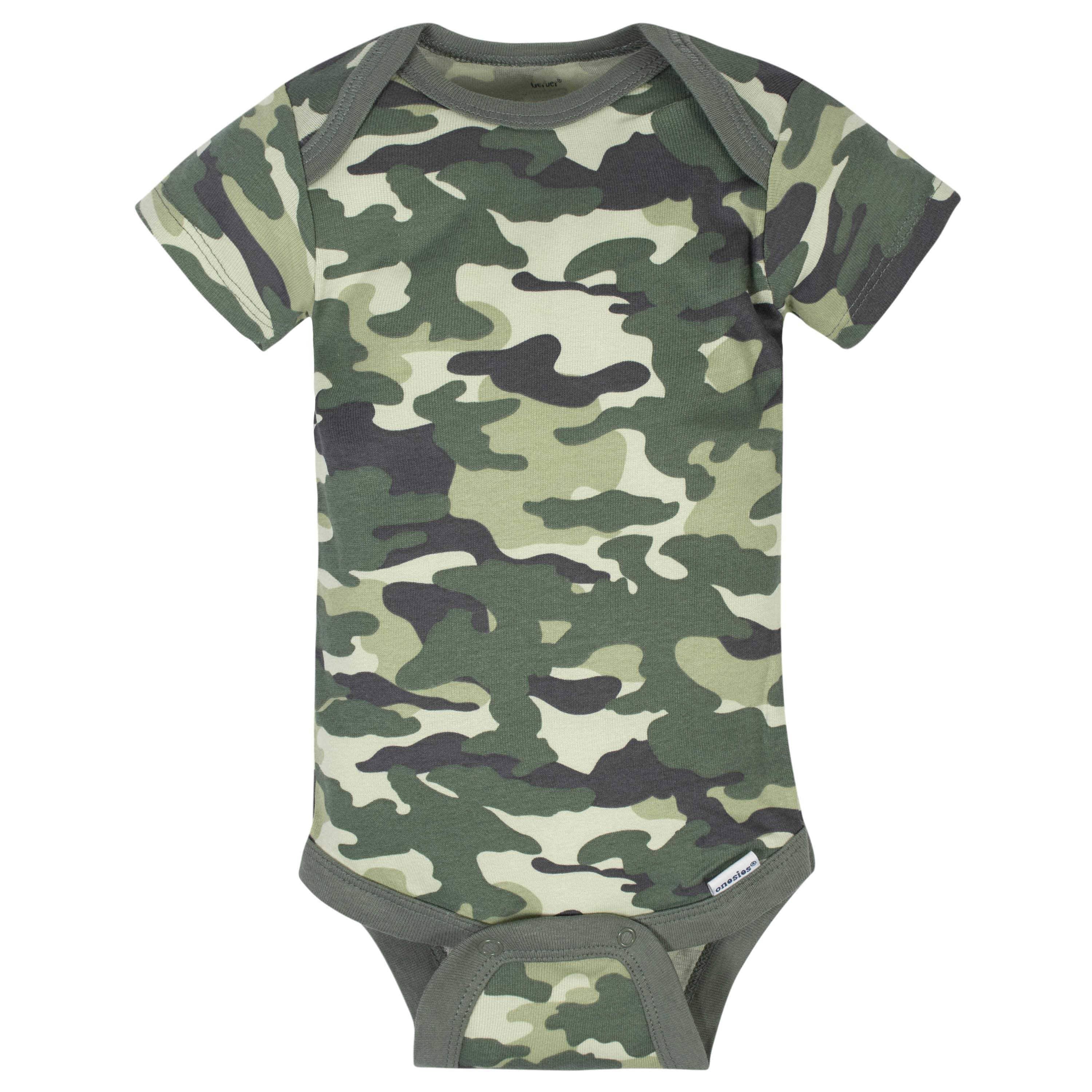 8-Pack Baby Boys Tiger Short Sleeve Onesies® Bodysuits - Image 6
