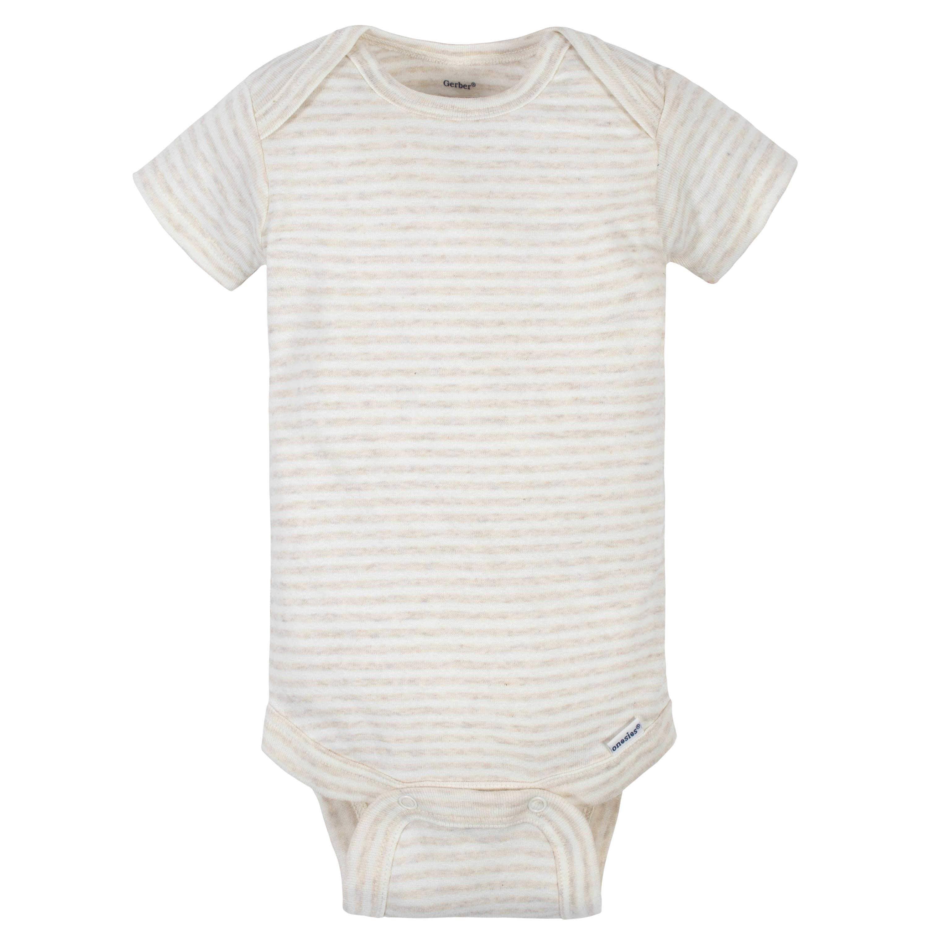 8-Pack Baby Boys Tiger Short Sleeve Onesies® Bodysuits - Image 9