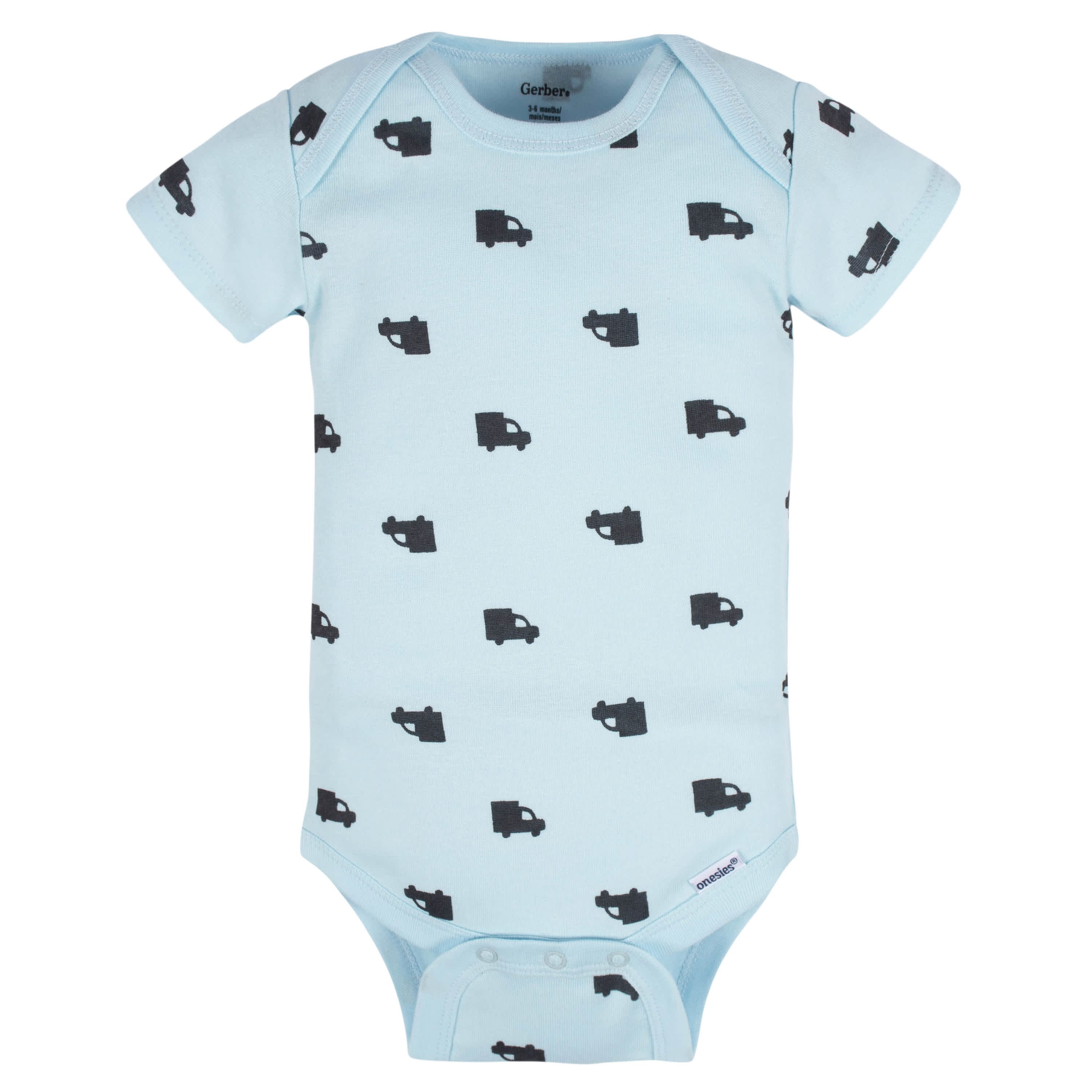 8-Pack Baby Boys Transportation Zone Onesies® Bodysuits - Image 6