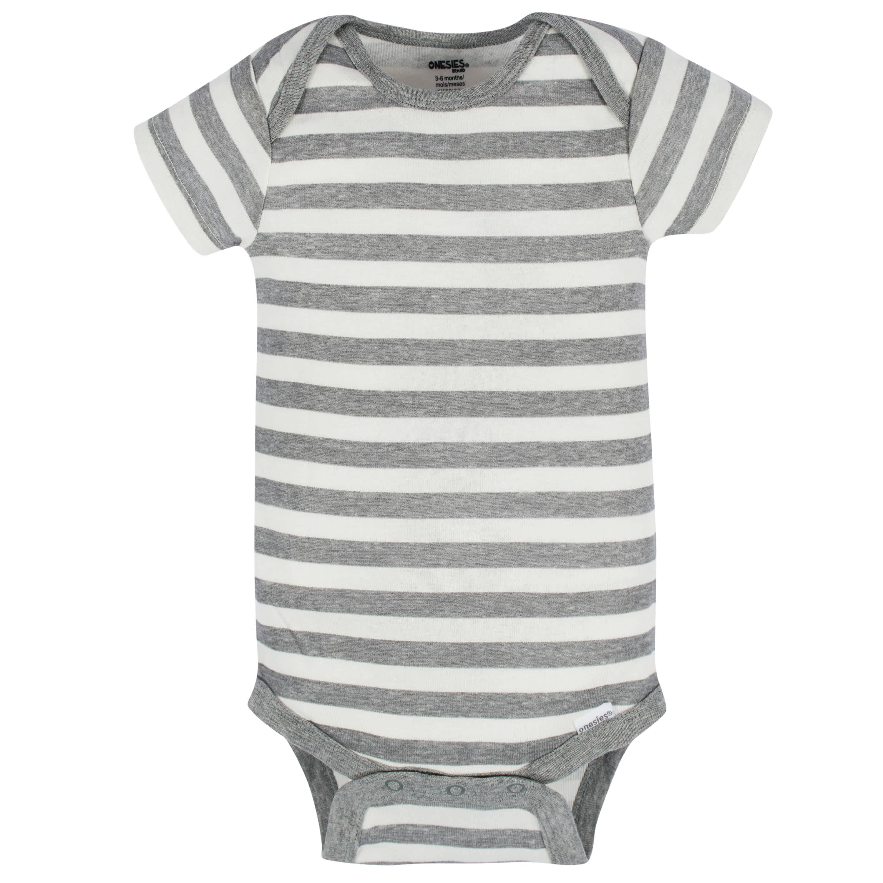 8-Pack Baby Boys Unbearably Cute Short Sleeve Onesies® Bodysuits - Image 6
