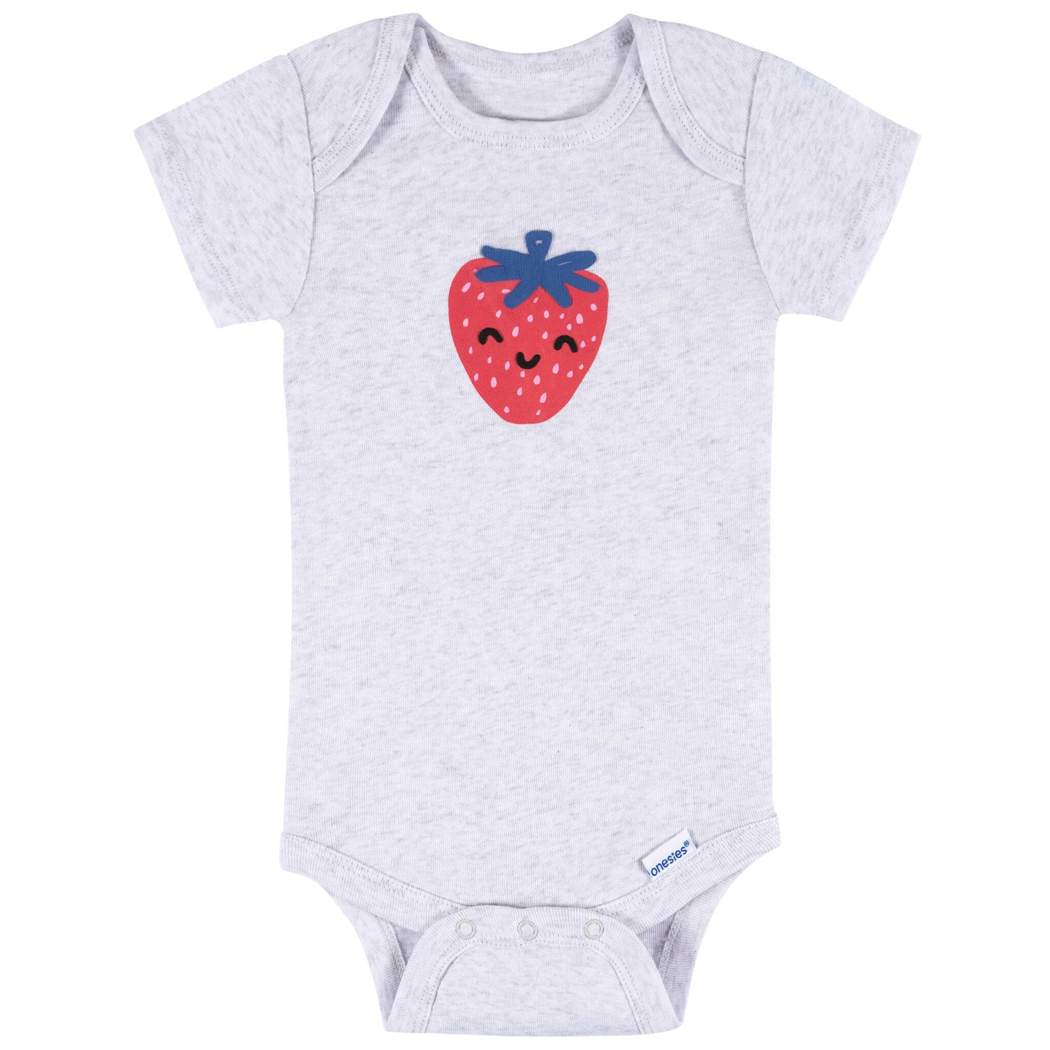 8-Pack Baby Girls Berry Happy Short Sleeve Onesies® Bodysuits - Image 2