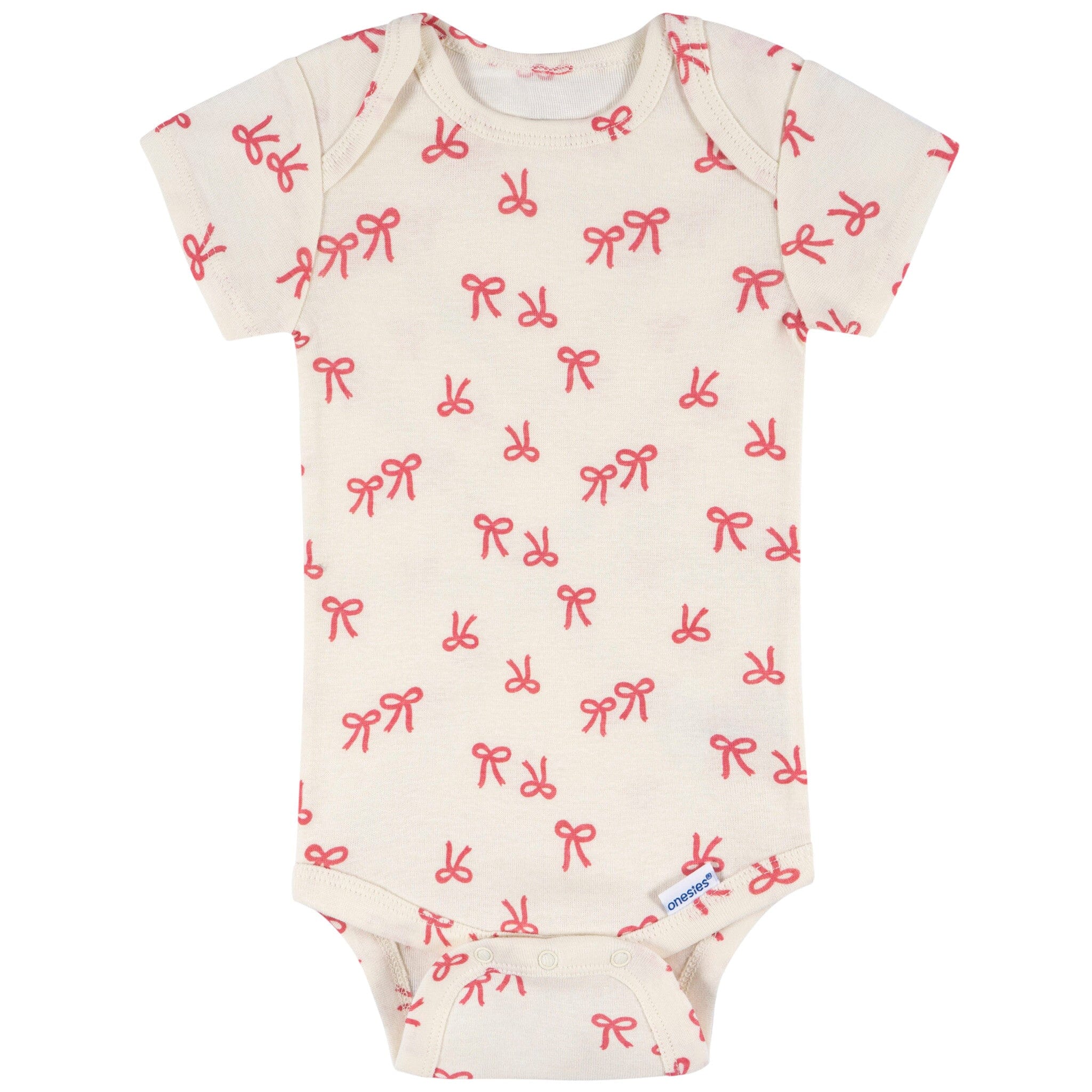 8-Pack Baby Girls Berry Happy Short Sleeve Onesies® Bodysuits - Image 4