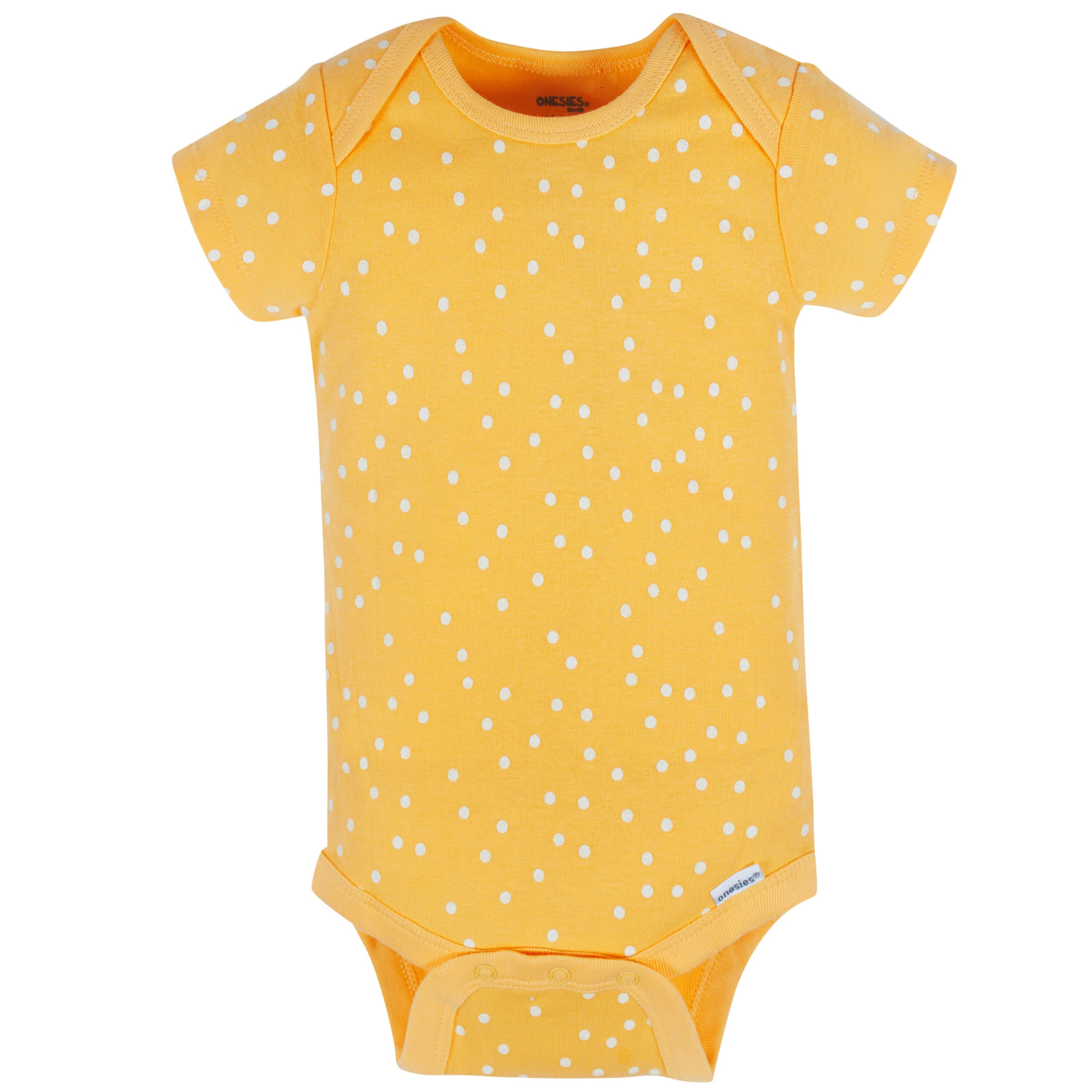 8-Pack Baby Girls Floral Fox Short Sleeve Onesies® Bodysuits - Image 8