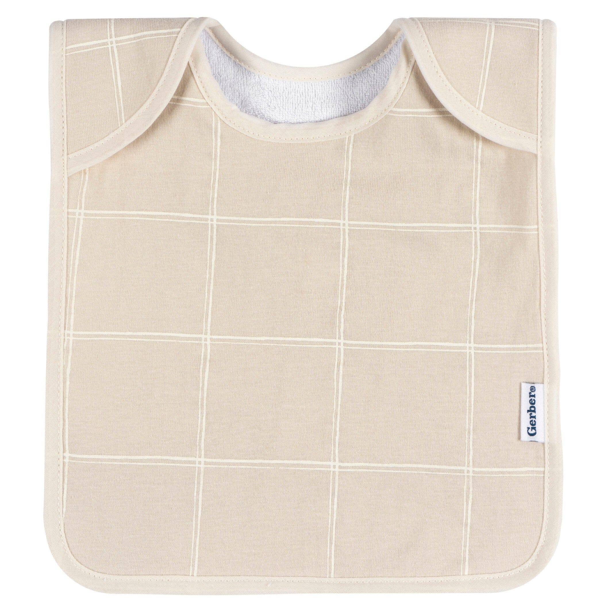 8-Pack Baby Girls Bunny Floral Jersey Lap Shoulder Bibs - Image 5