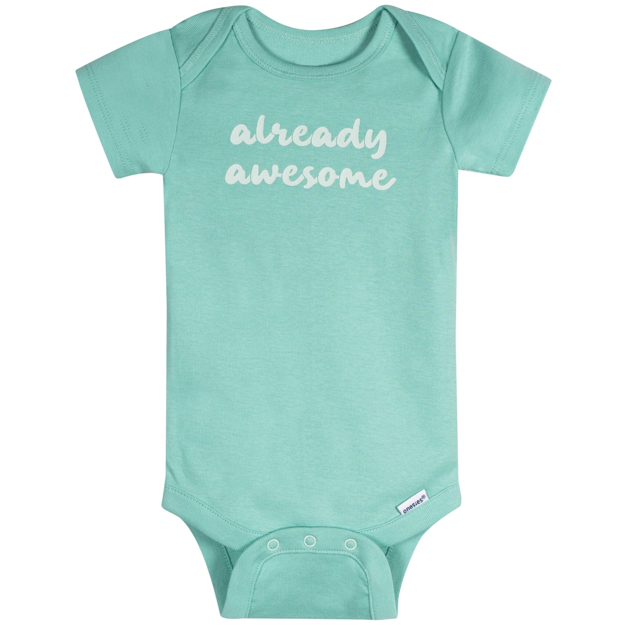 8-Pack Baby Girls Super Happy Short Sleeve Onesies® Bodysuits - Image 4