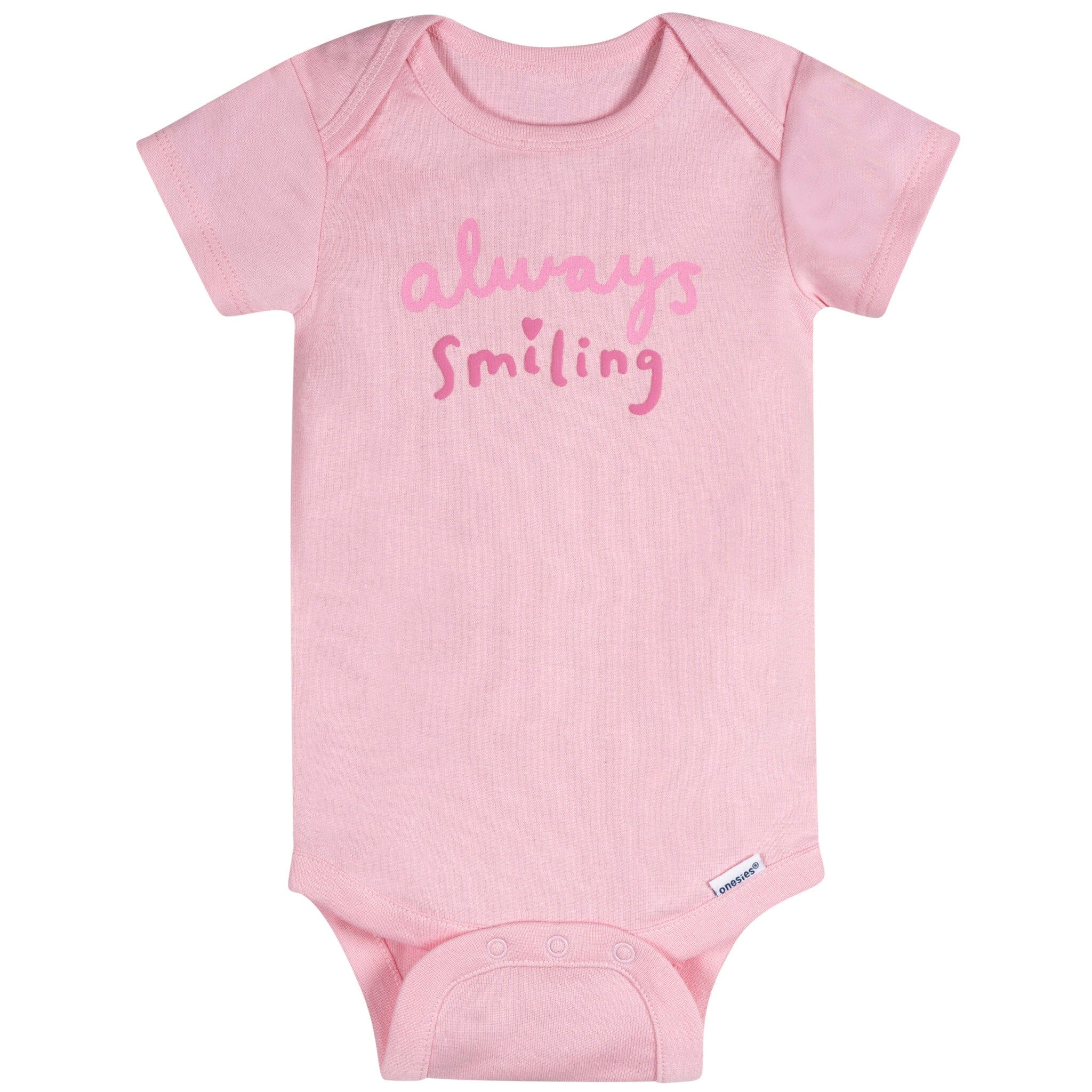 8-Pack Baby Girls Super Happy Short Sleeve Onesies® Bodysuits - Image 9