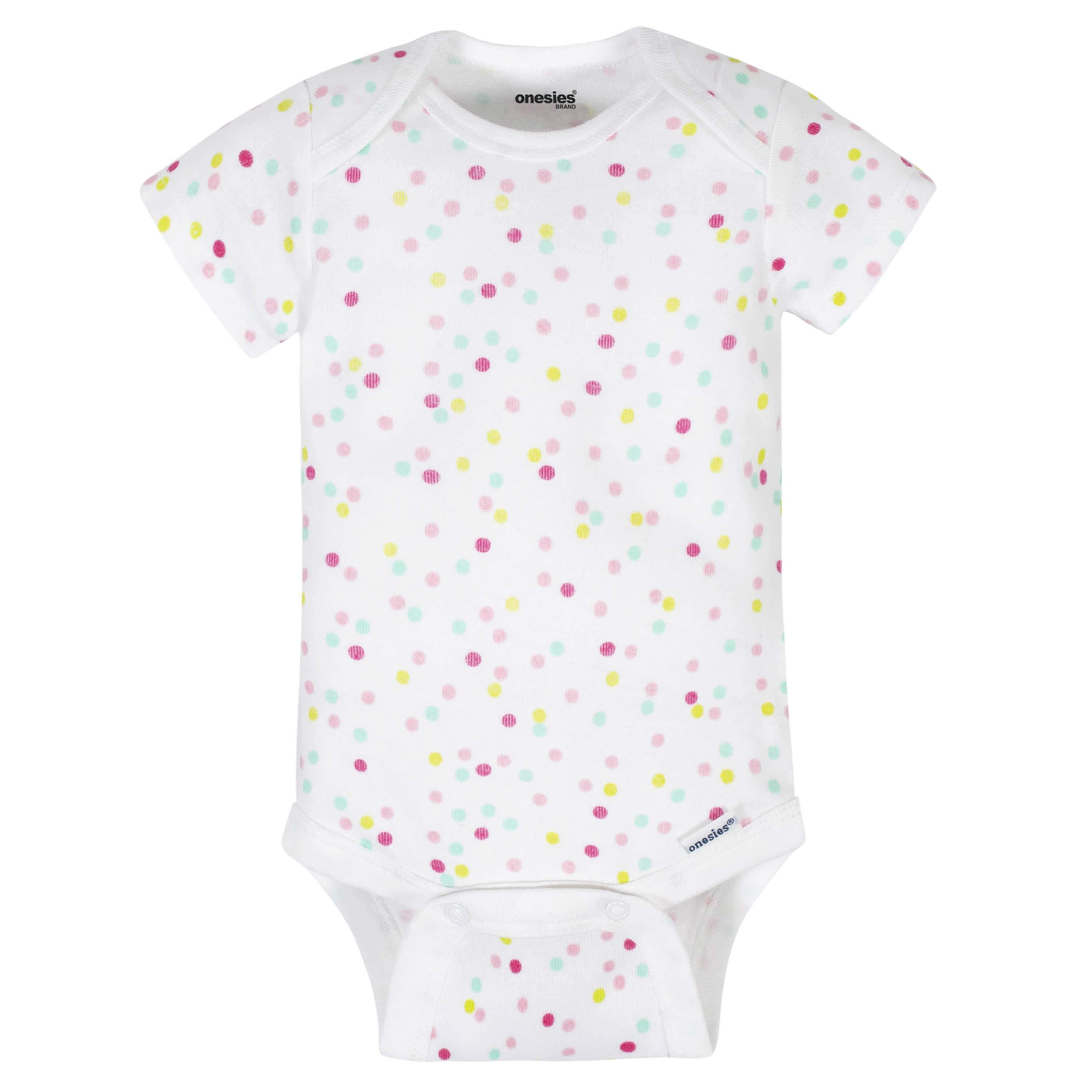 8-Pack Baby Girls Sweet Treats Onesies® Brand Bodysuits - Image 9