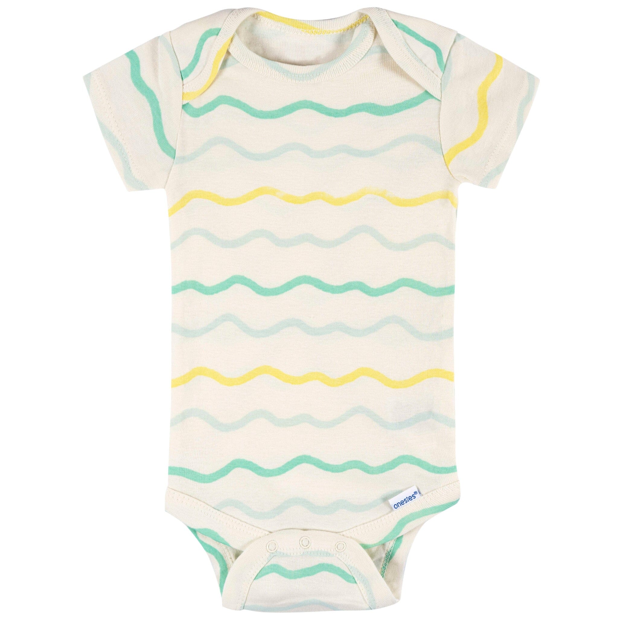8-Pack Baby Neutral Awesome Stars Short Sleeve Onesies® Bodysuits - Image 3