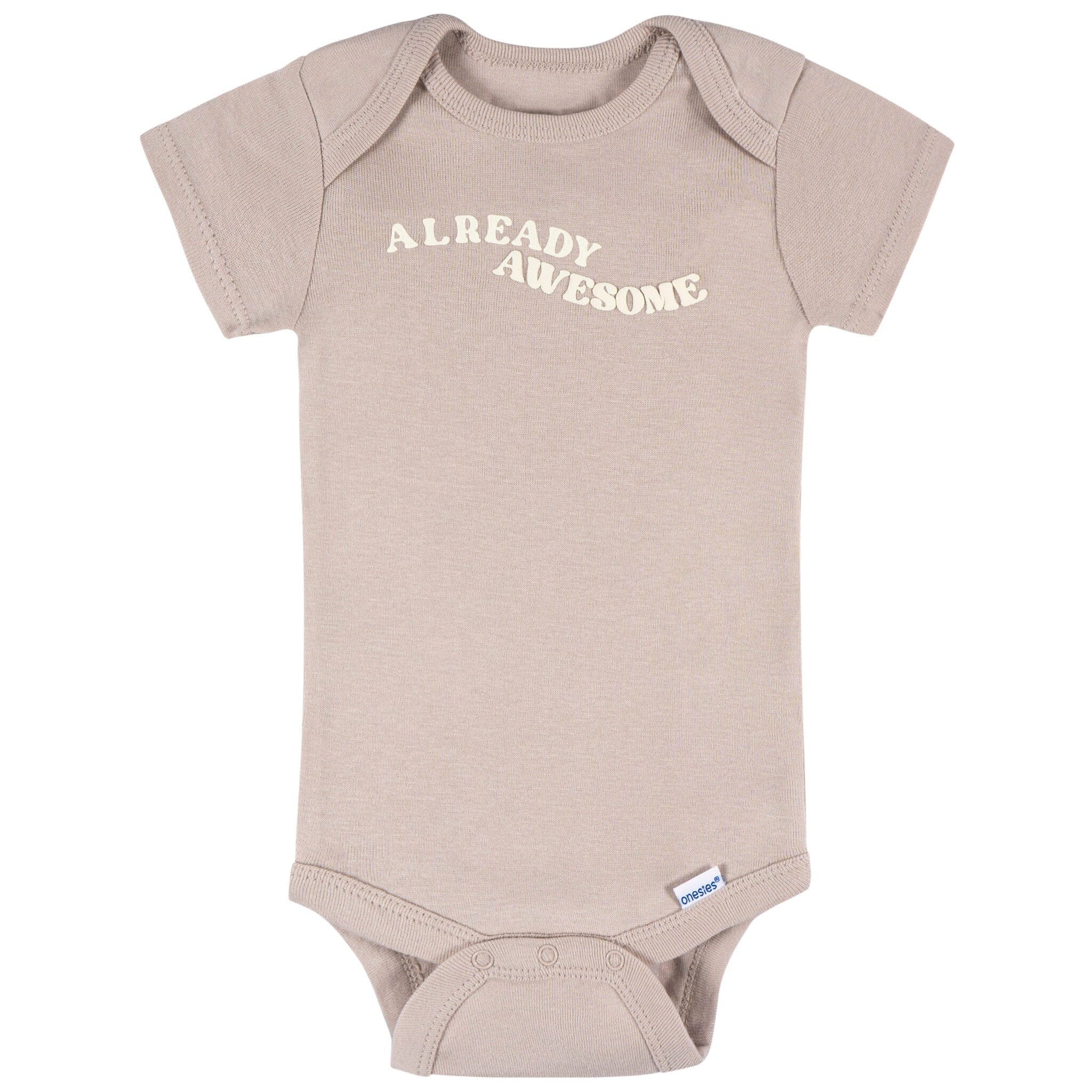 8-Pack Baby Neutral Awesome Stars Short Sleeve Onesies® Bodysuits - Image 7