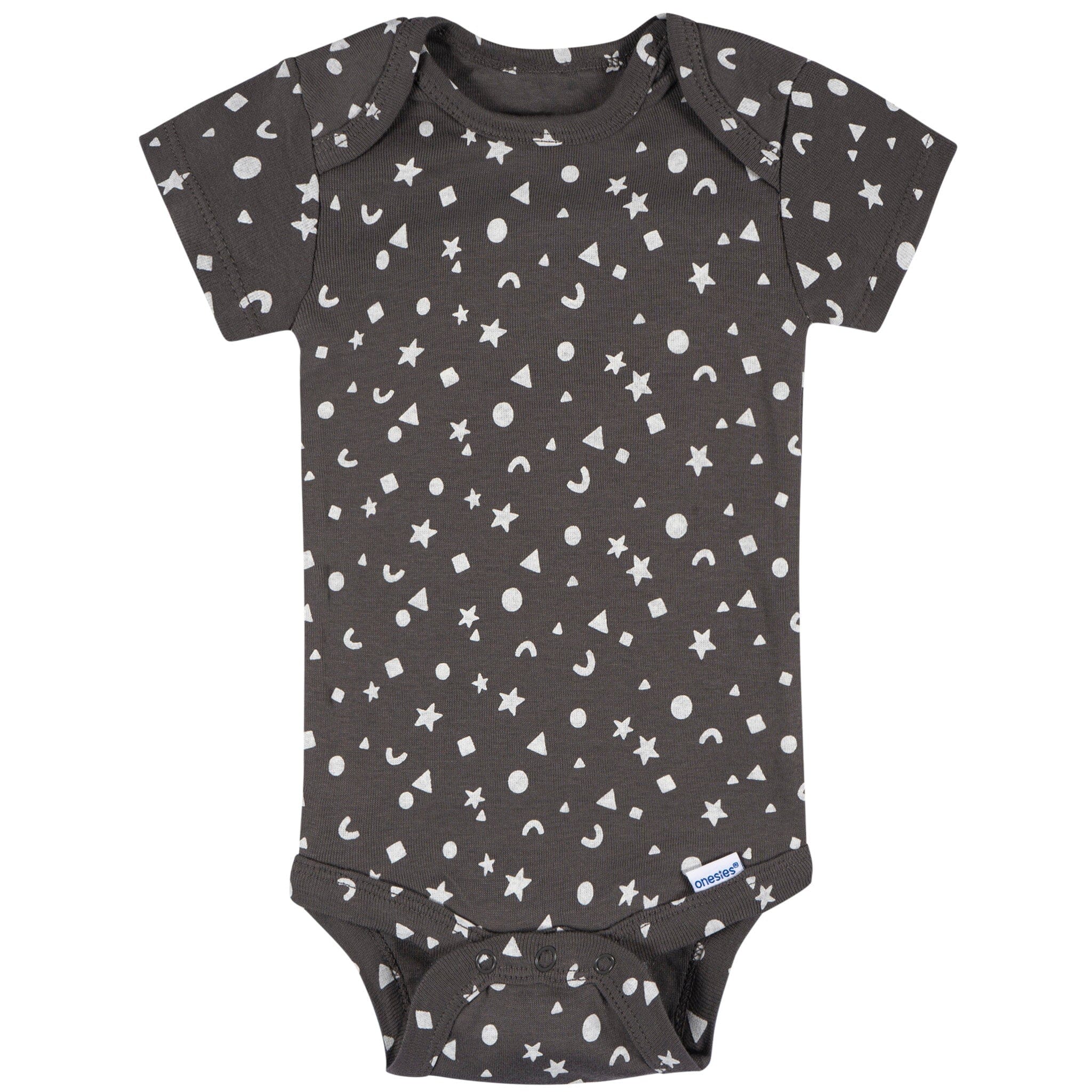 8-Pack Baby Neutral Awesome Stars Short Sleeve Onesies® Bodysuits - Image 9