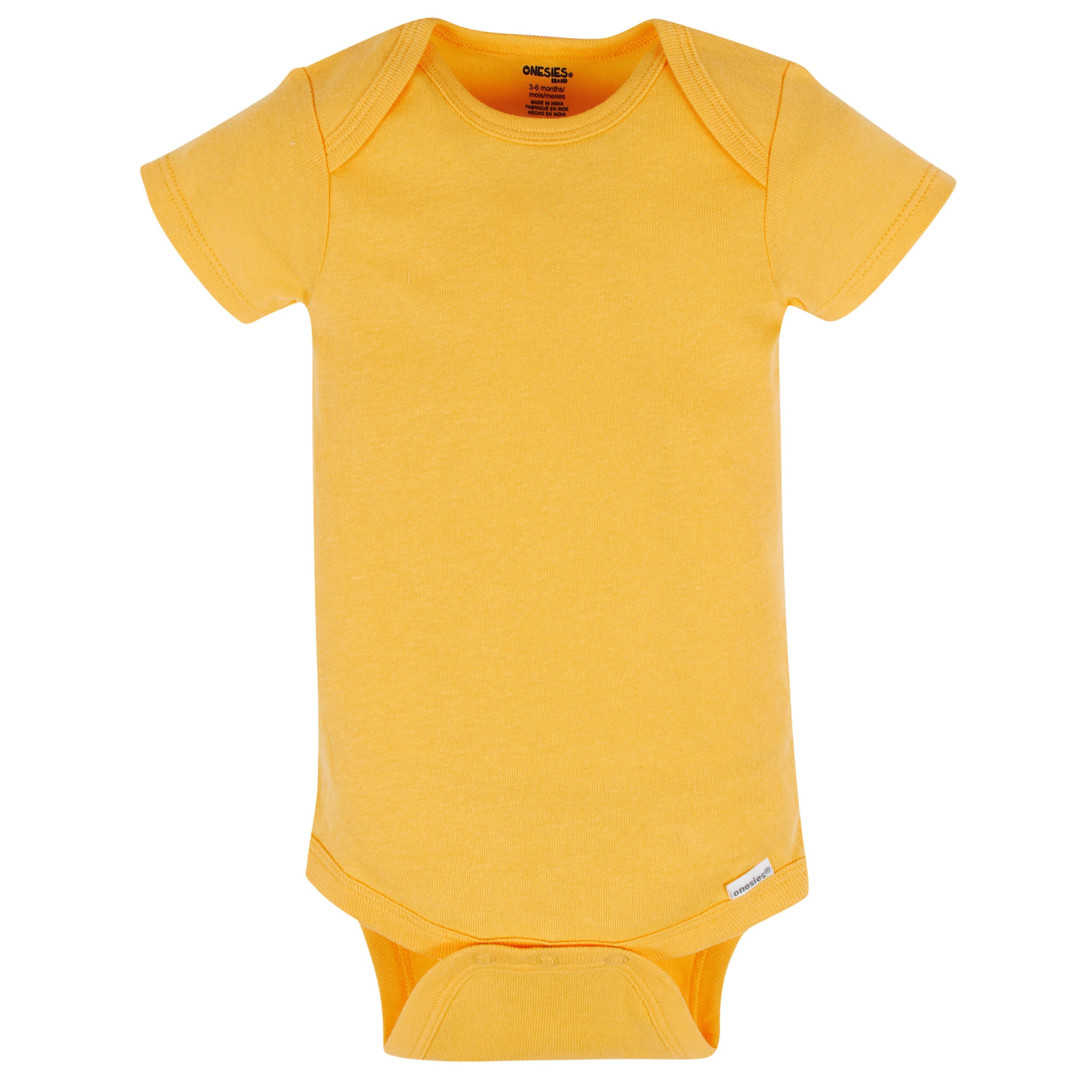 8-Pack Baby Neutral Classic Rainbow Short Sleeve Onesies® Bodysuits - Image 8