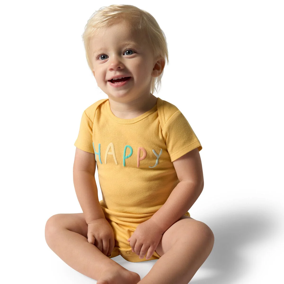 8-Pack Baby Neutral Fun Fun Fun Short Sleeve Onesies® Bodysuits - Image 2
