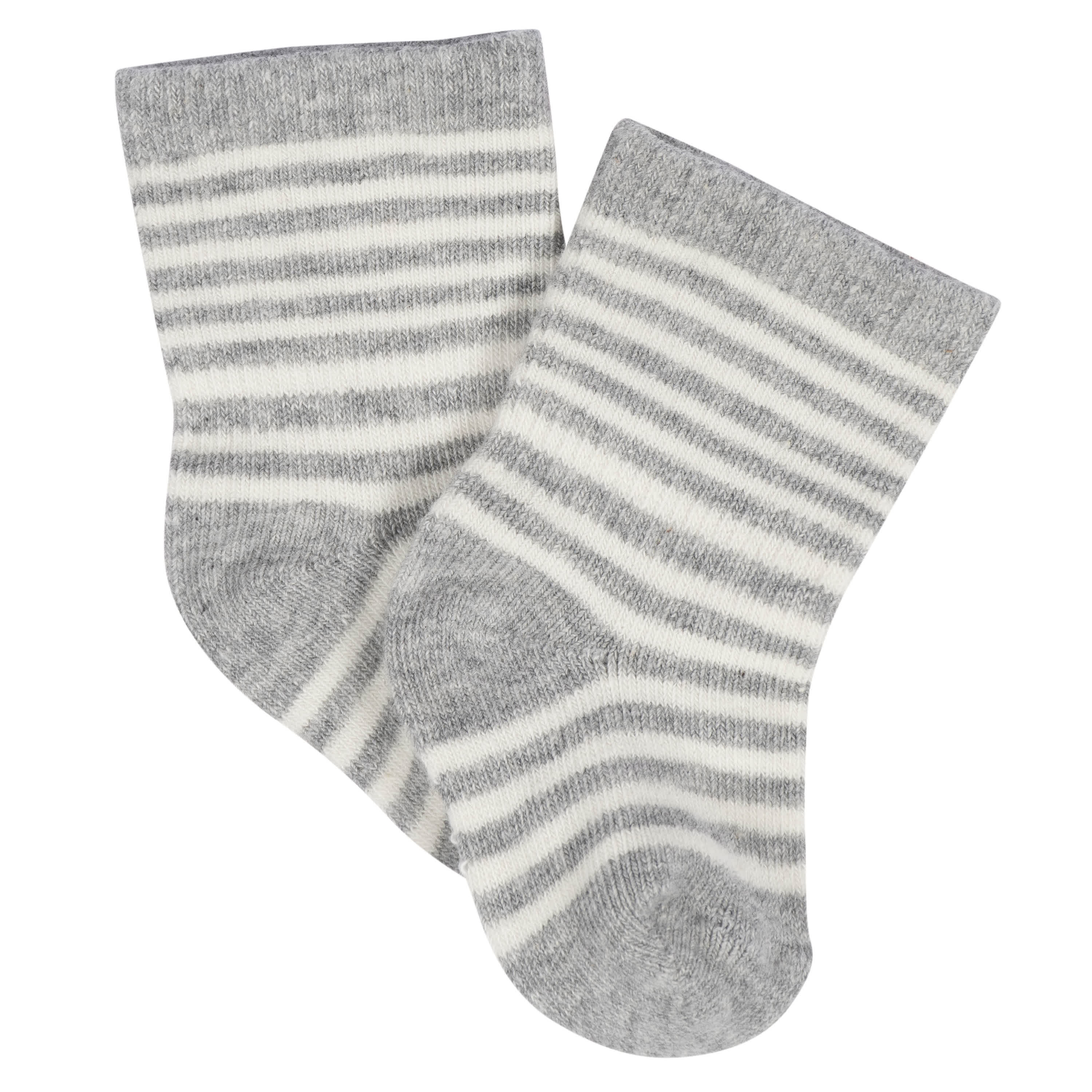 8-Pack Baby Neutral Happy Veggies Jersey Wiggle Proof® Socks - Image 5