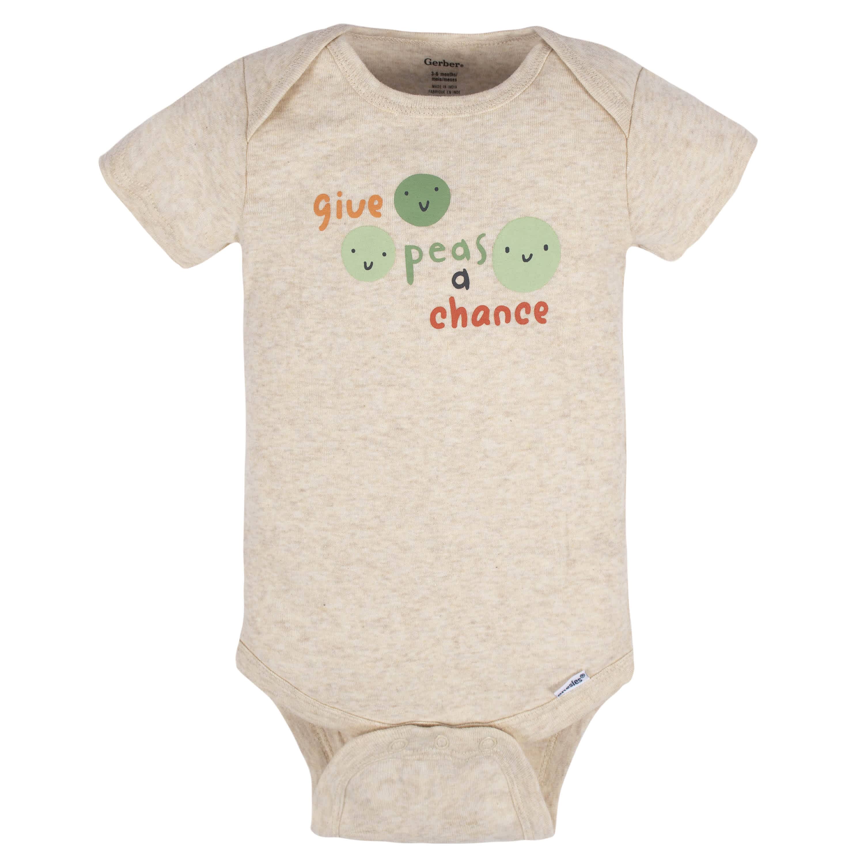 8-Pack Baby Neutral Happy Veggies Onesies® Bodysuits - Image 10