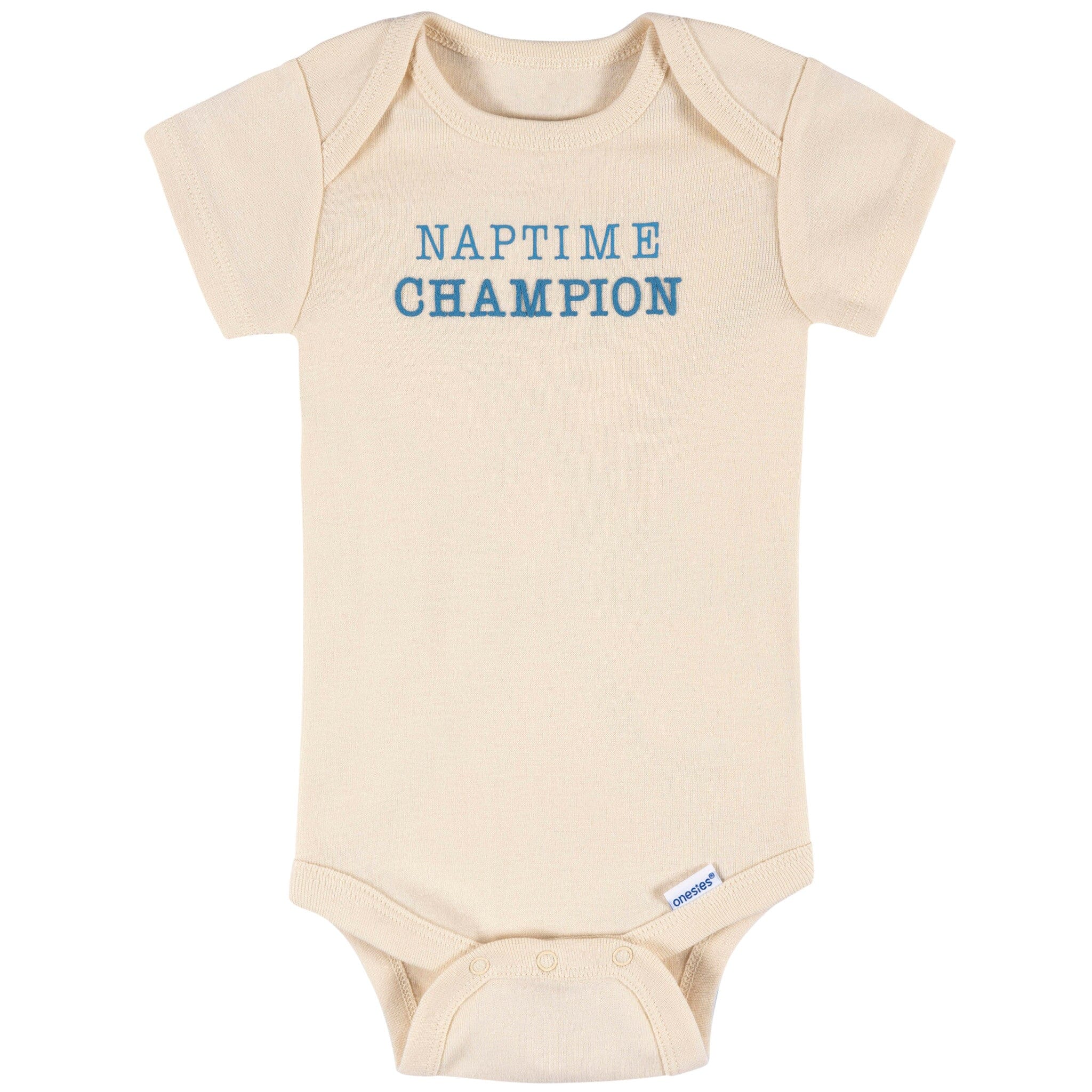 8-Pack Baby Neutral Hello Naptime Short Sleeve Onesies® Bodysuits - Image 2