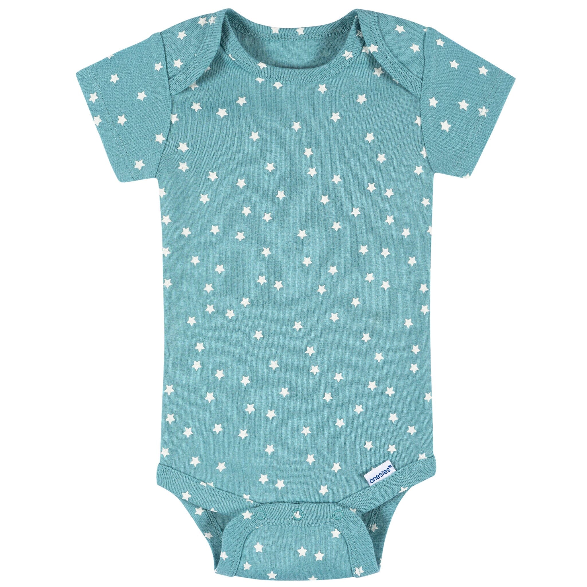 8-Pack Baby Neutral Hello Naptime Short Sleeve Onesies® Bodysuits - Image 3