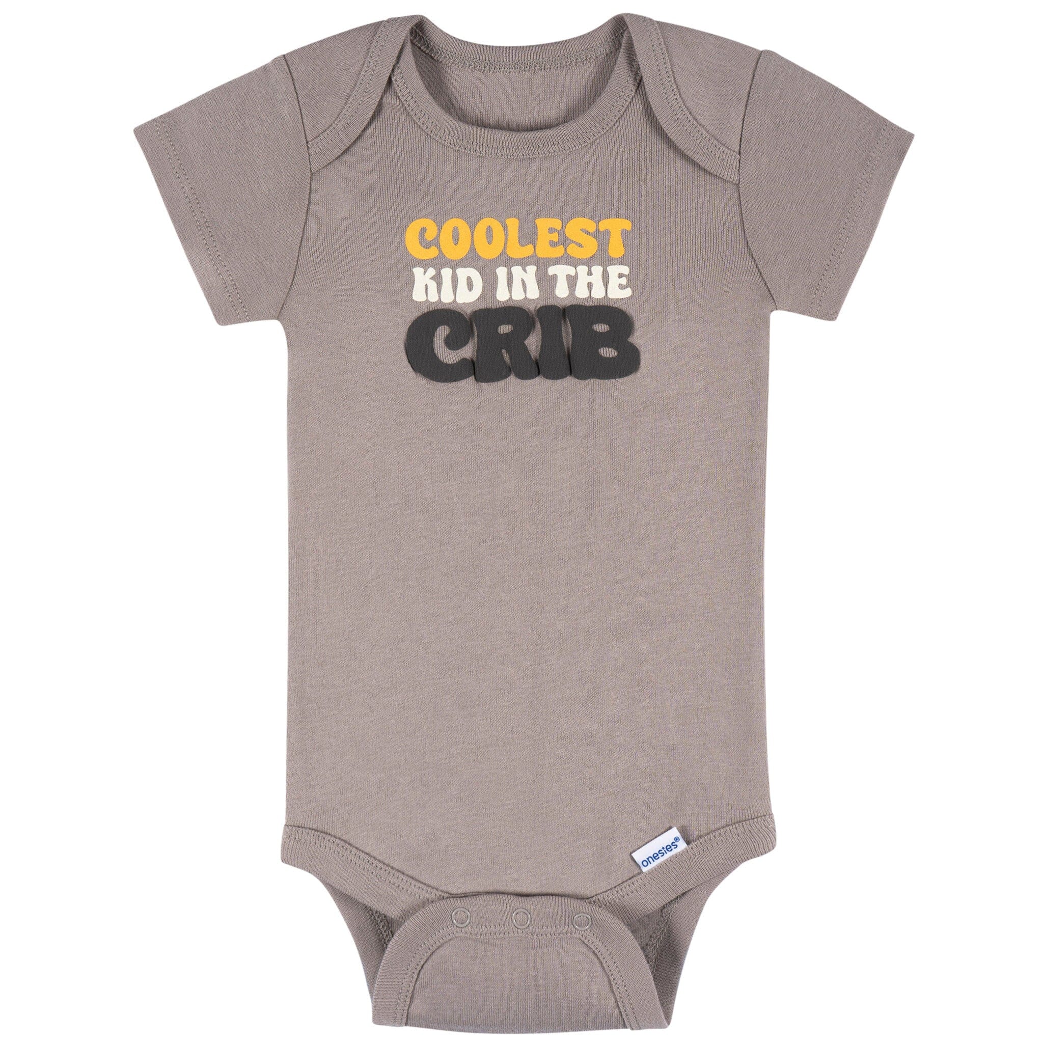 8-Pack Baby Neutral Hello Naptime Short Sleeve Onesies® Bodysuits - Image 5