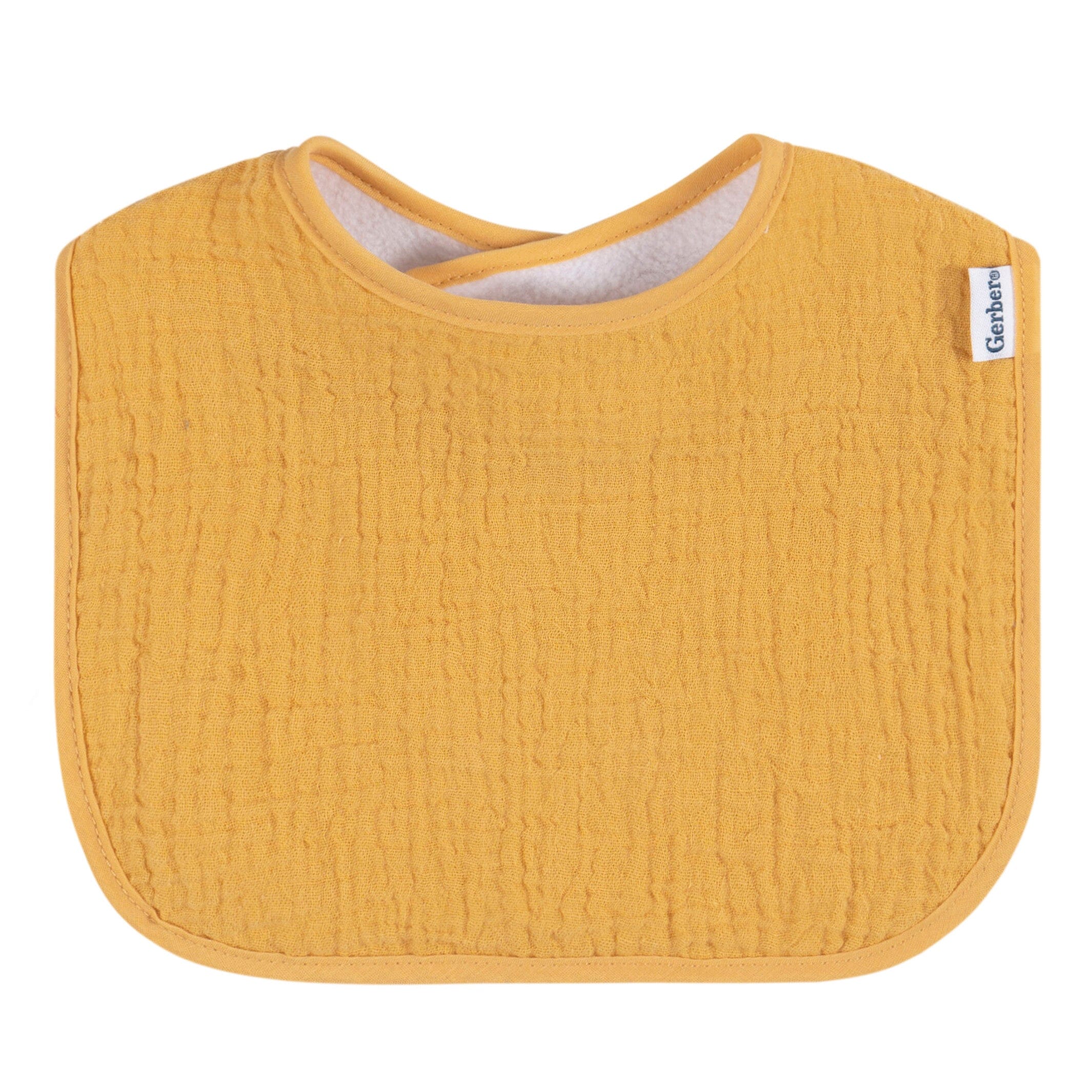 8-Pack Baby Neutral Warm Shades Muslin Drooling Bibs - Image 11