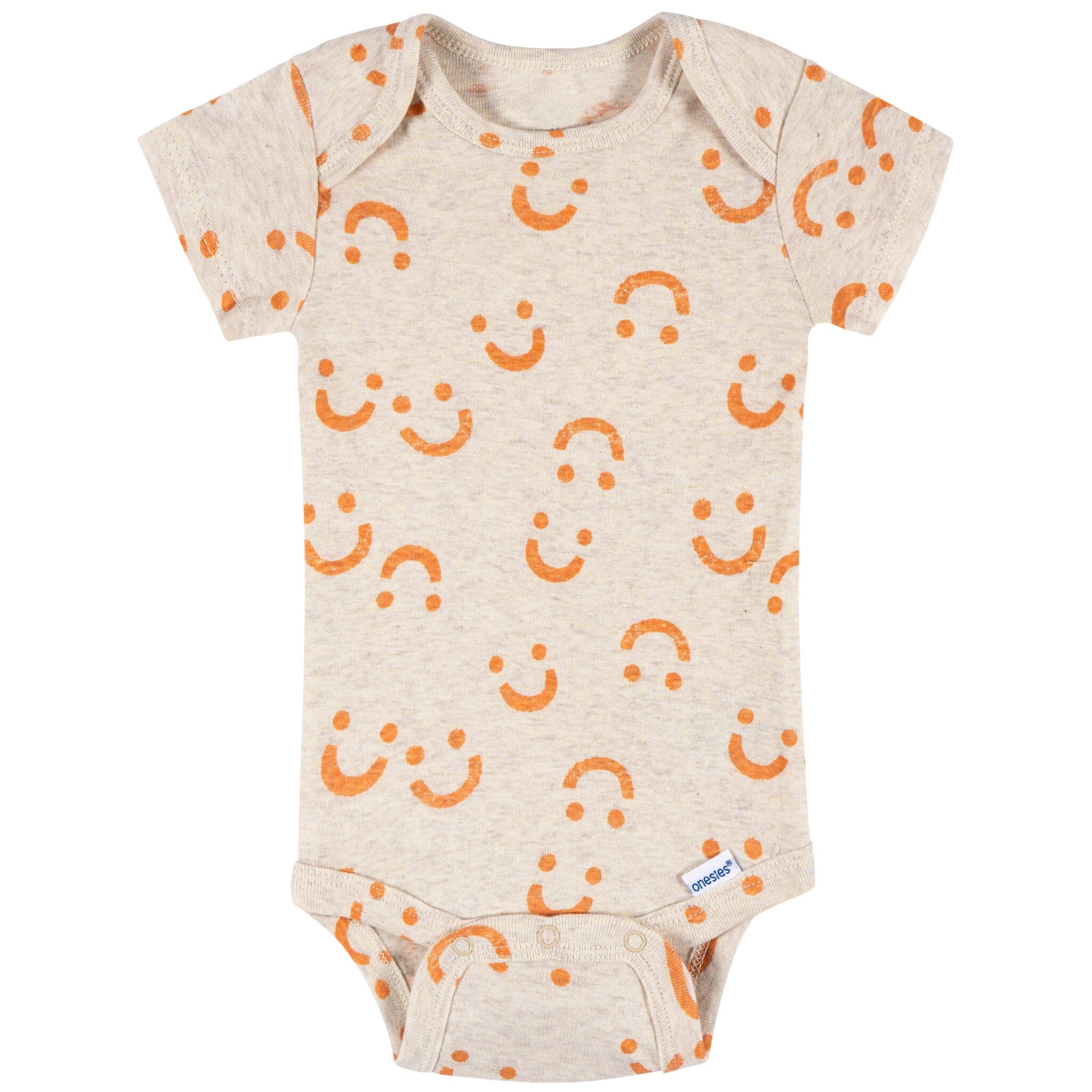 8-Pack Baby Neutral Peeling Good Short Sleeve Onesies® Bodysuits - Image 2