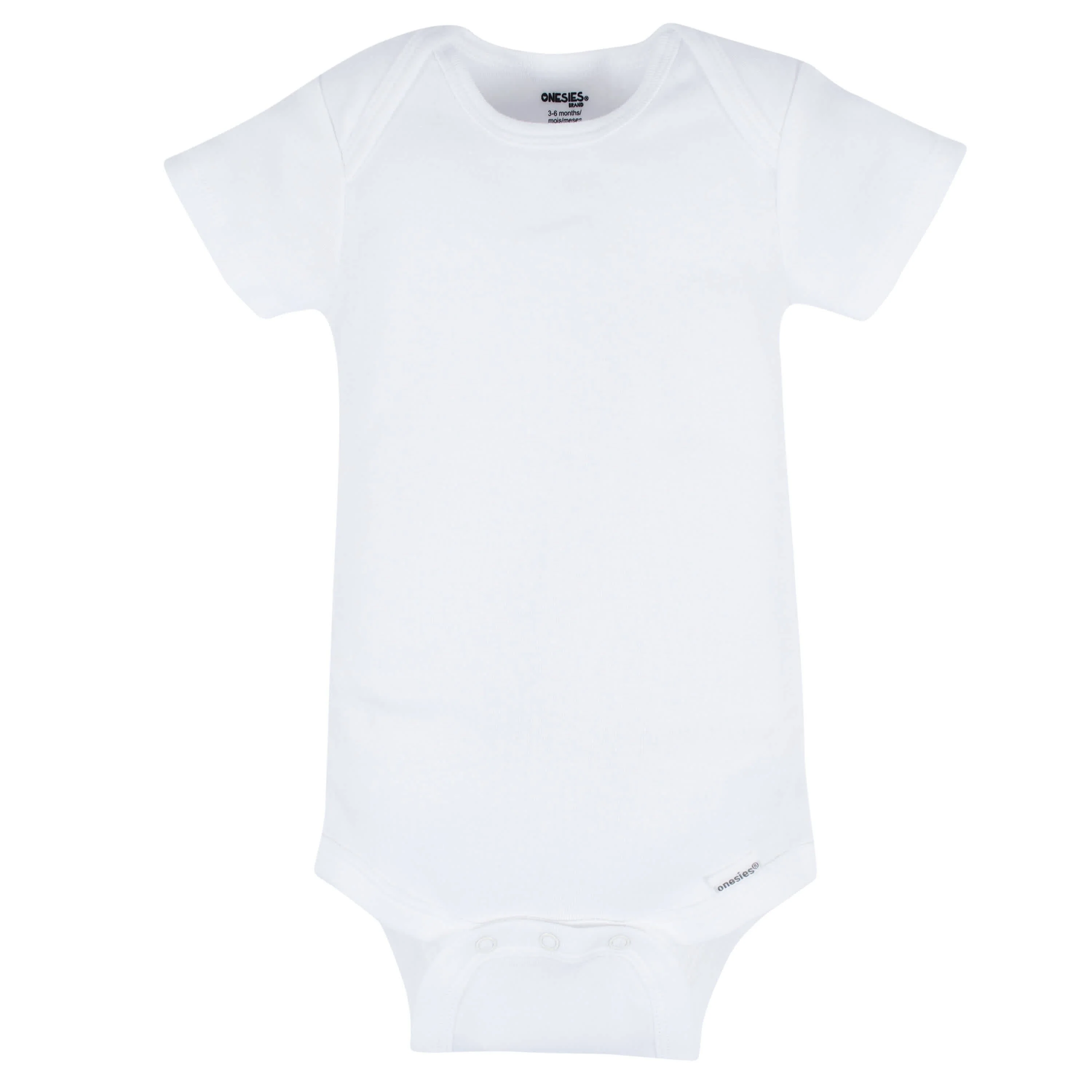 8-Pack Baby Neutral Neutrals Short Sleeve Onesies® Bodysuits - Image 3