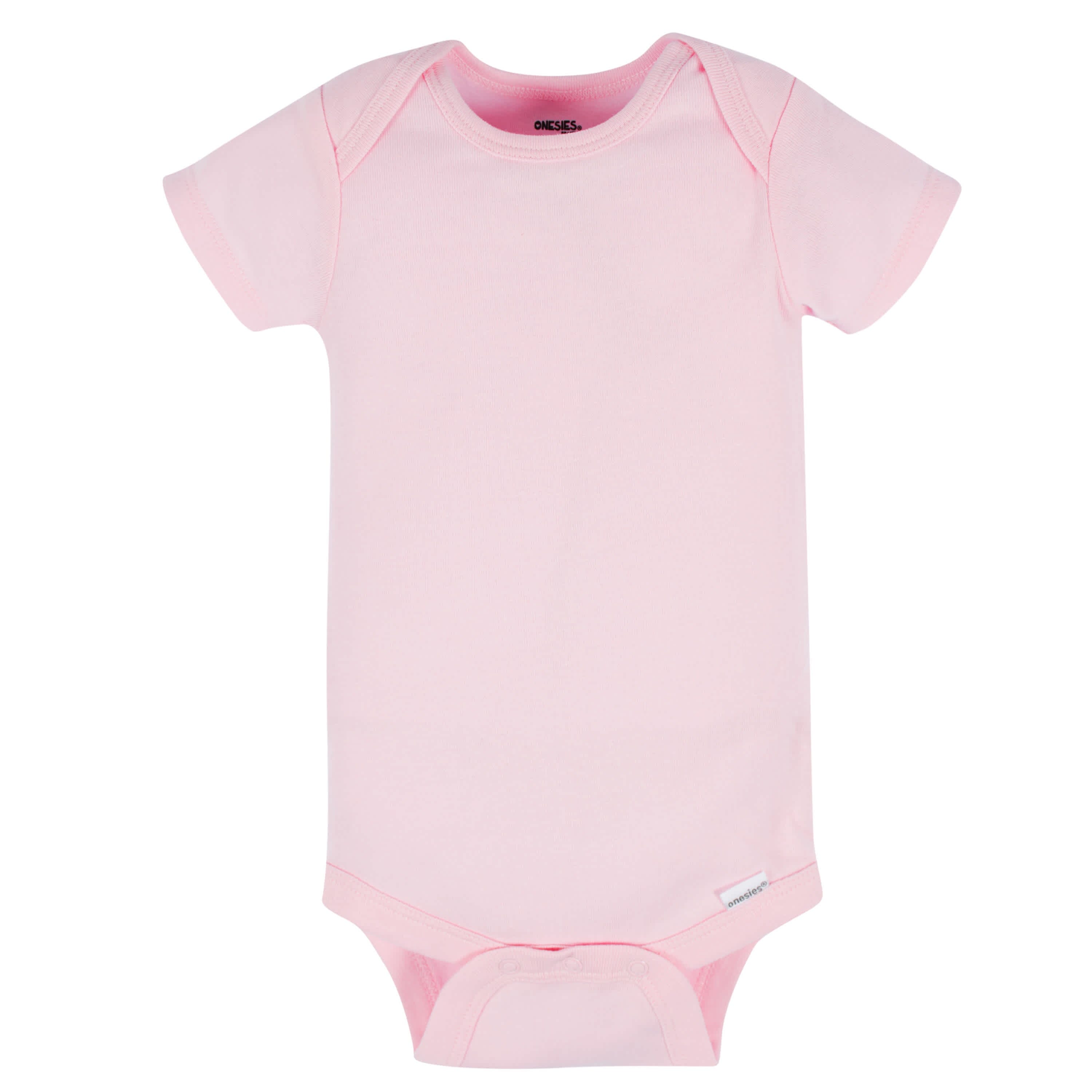 8-Pack Baby Neutral Pastel Rainbow Short Sleeve Onesies® Bodysuits - Image 6