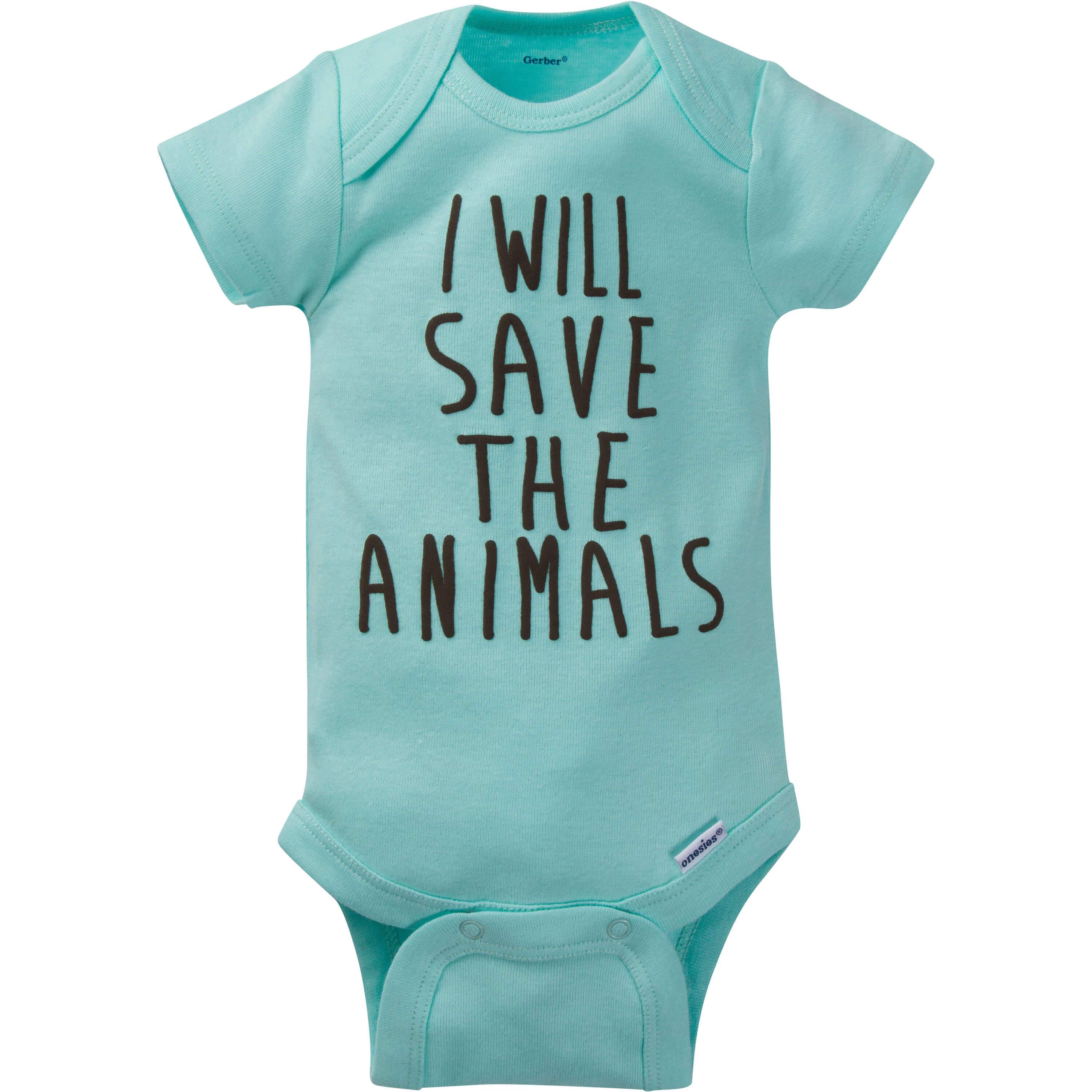 8-Pack Baby Boys Short-Sleeve Fox Onesies® Bodysuits - Image 3
