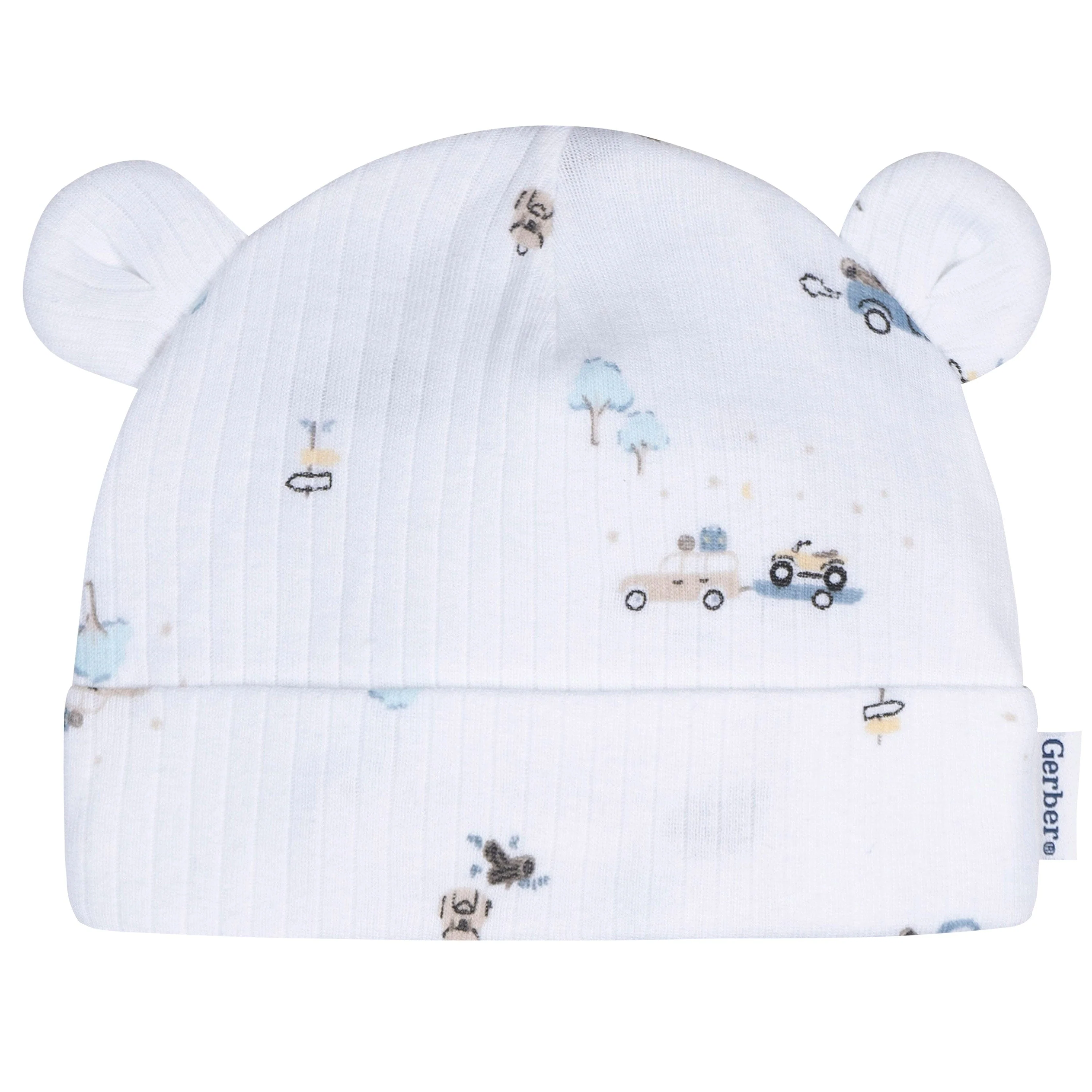 8-Piece Baby Boy Road Trip Baby Basics Gift Set - Image 3