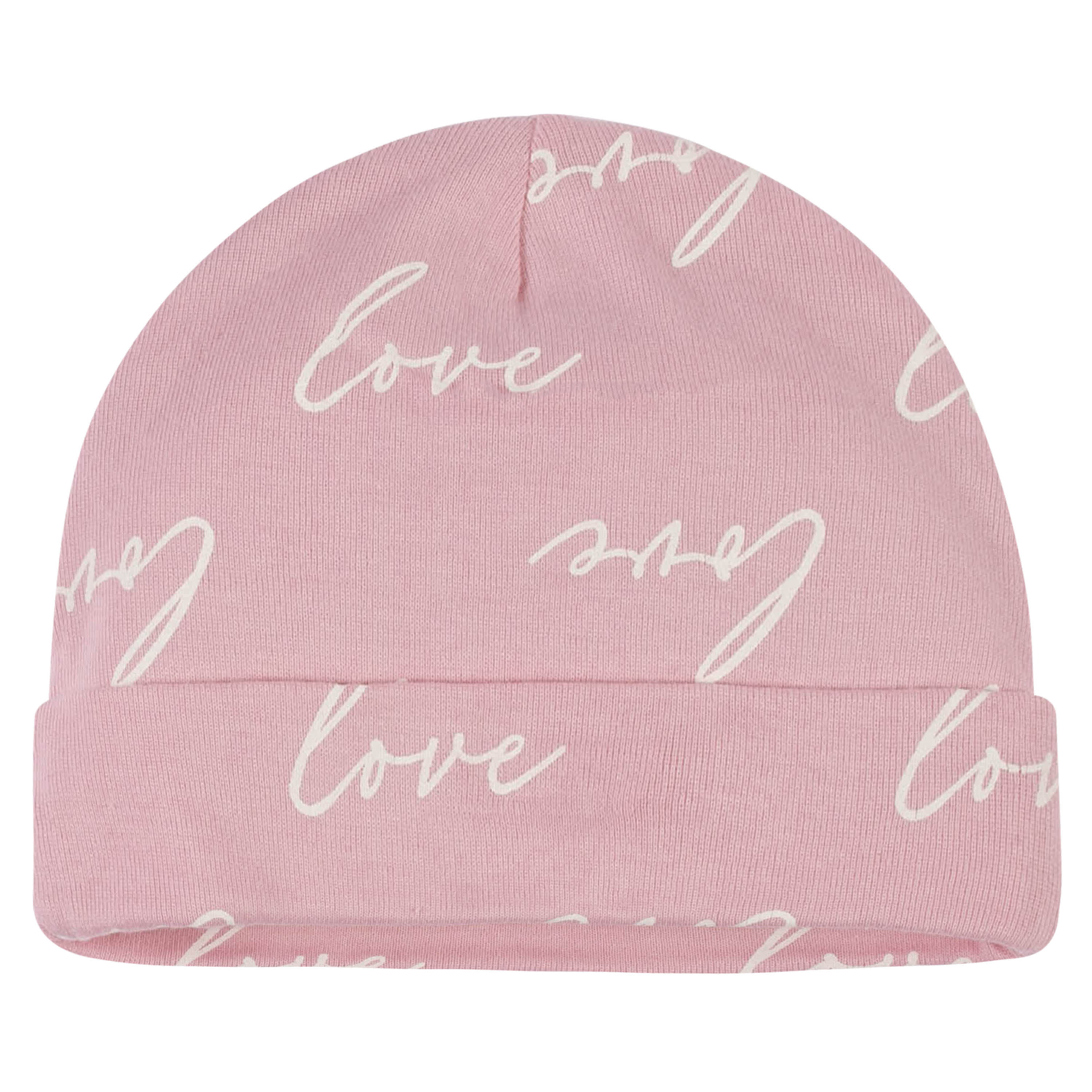 8-Piece Baby Girls Bunny Caps & Mittens Set - Image 3